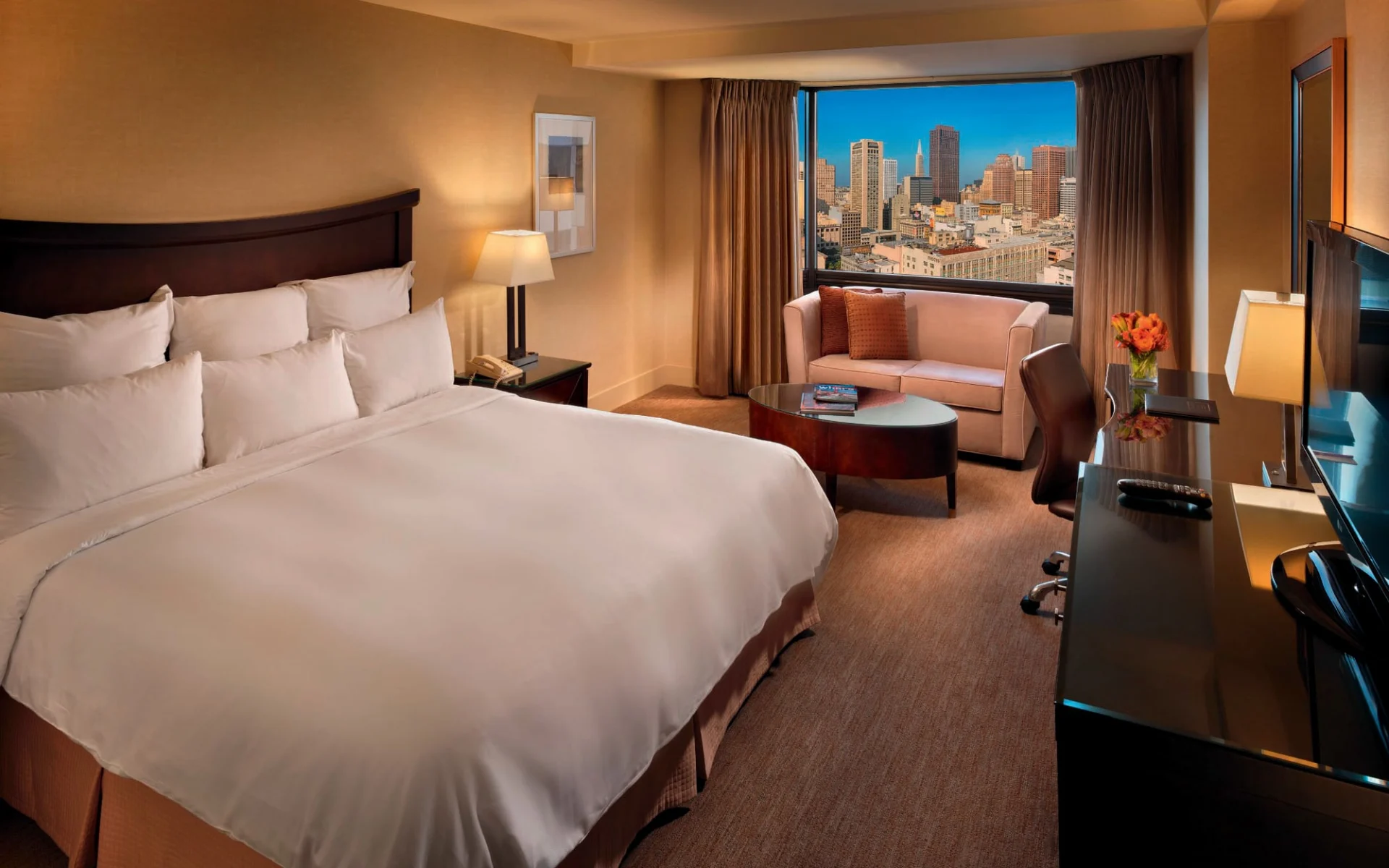 Parc 55 San Francisco: zimmer parc 55 san francisco a hilton hotel doppelzimmer