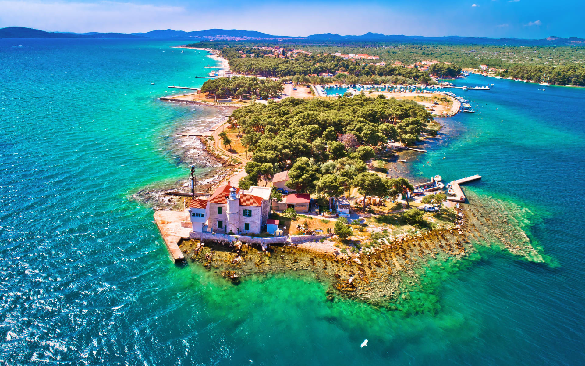 Badeferien im Amadria Park Hotel Jure ab Šibenik: Šibenik_Meer_