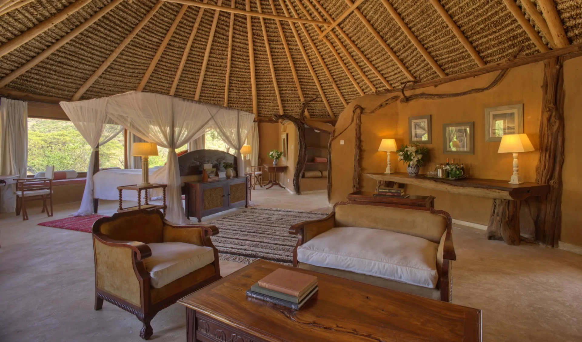 Lewa Wilderness in Laikipia:  room: Hillside