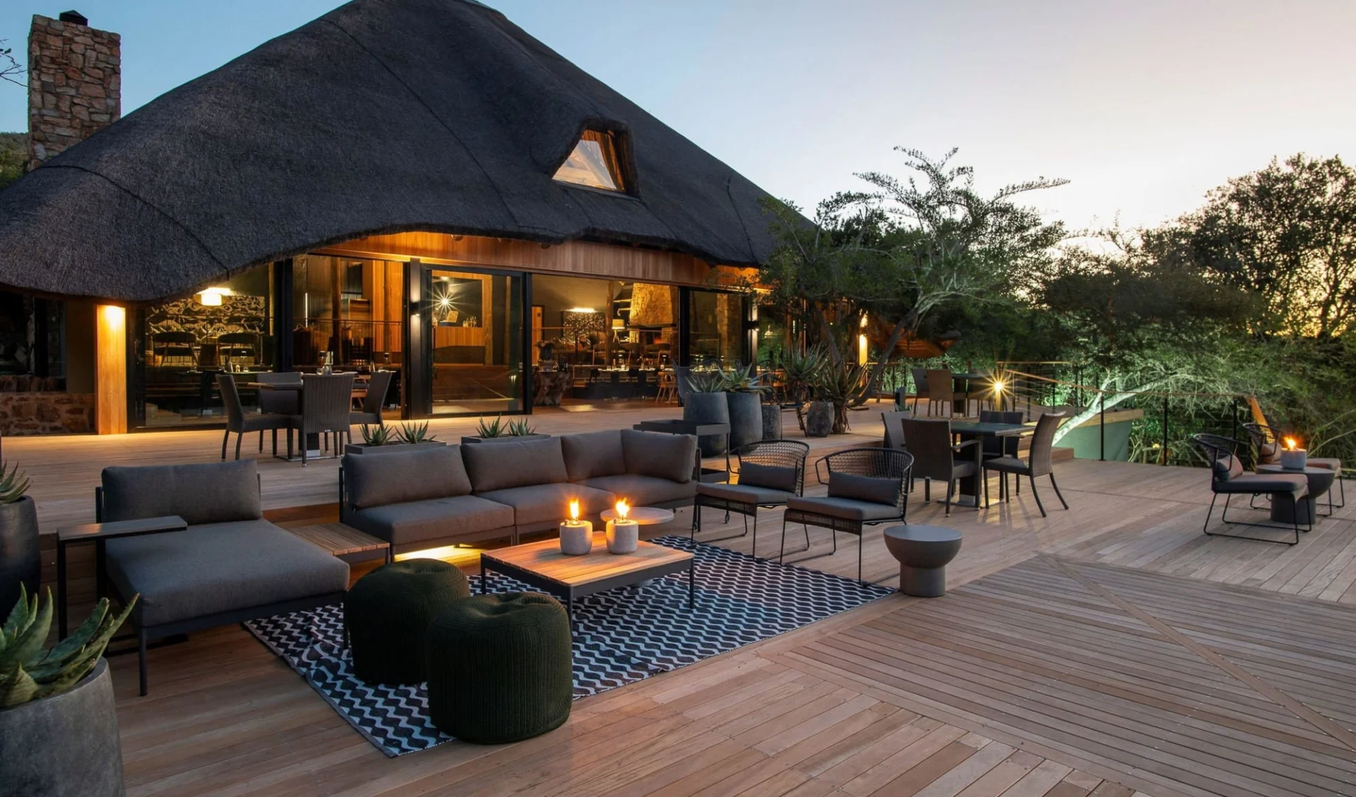 Shamwari Bayethe Safari Lodge in Shamwari Game Reserve: 001-TE-terrace_75310176