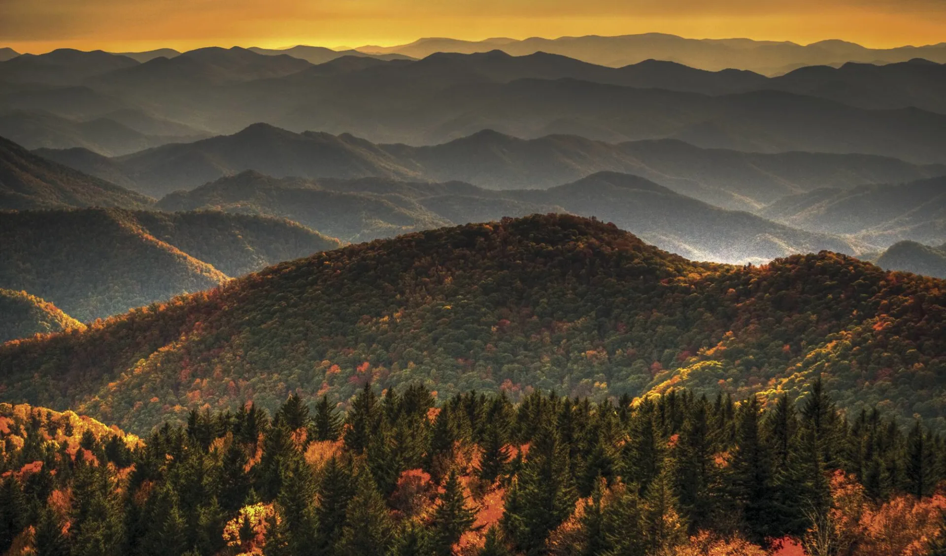 Höhepunkte entlang der Ostküste ab New York - Manhattan: 2015_007_1_Great Smoky Mountain Nationalpark