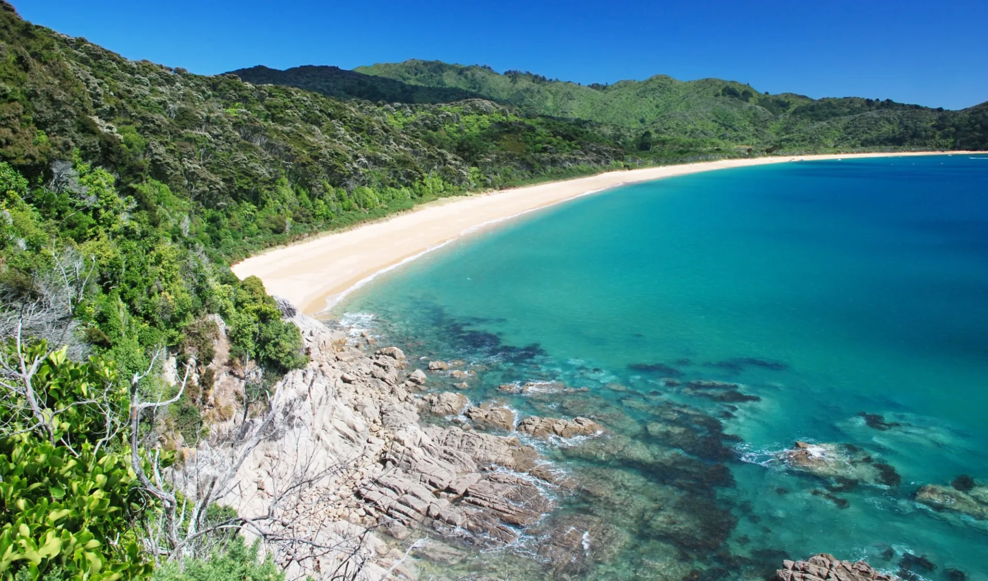 Naturwunder Neuseelands ab Christchurch: Abel Tasman National Park - Strand und Bucht