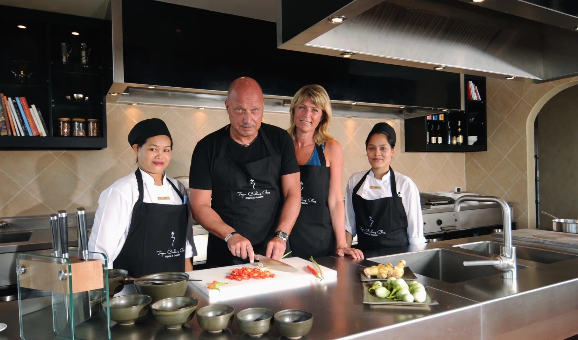 Zazen Boutique Resort & Spa in Ko Samui: Cooking lesson with chef's team