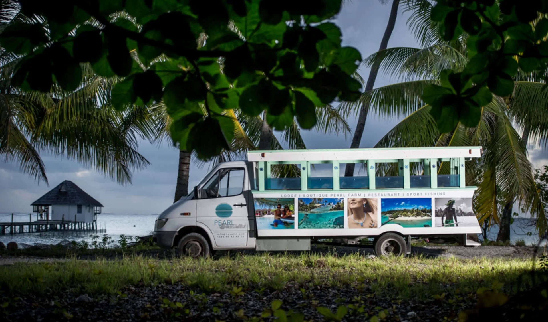 Havaiki Lodge in Fakarava:  Havaiki Lodge Transfer