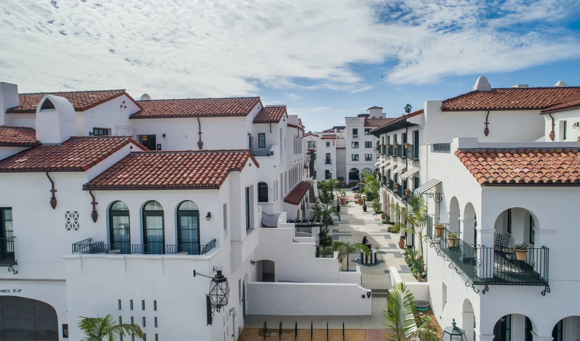 Hotel Californian in Santa Barbara: Aerial of Mason Paseo