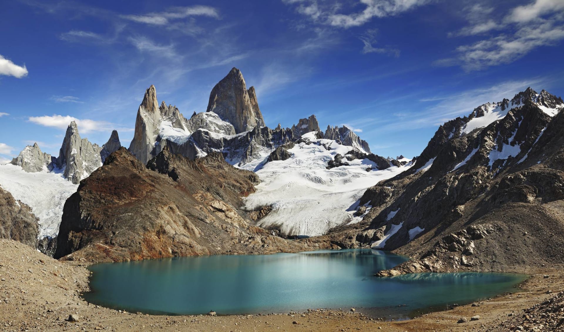 Gruppenreise El Chaltén und Fitz Roy ab El Calafate: Argentinien - Los Glaciares Nationalpark - Laguna de Los Tres mit Sicht auf Mount Fitz Roy