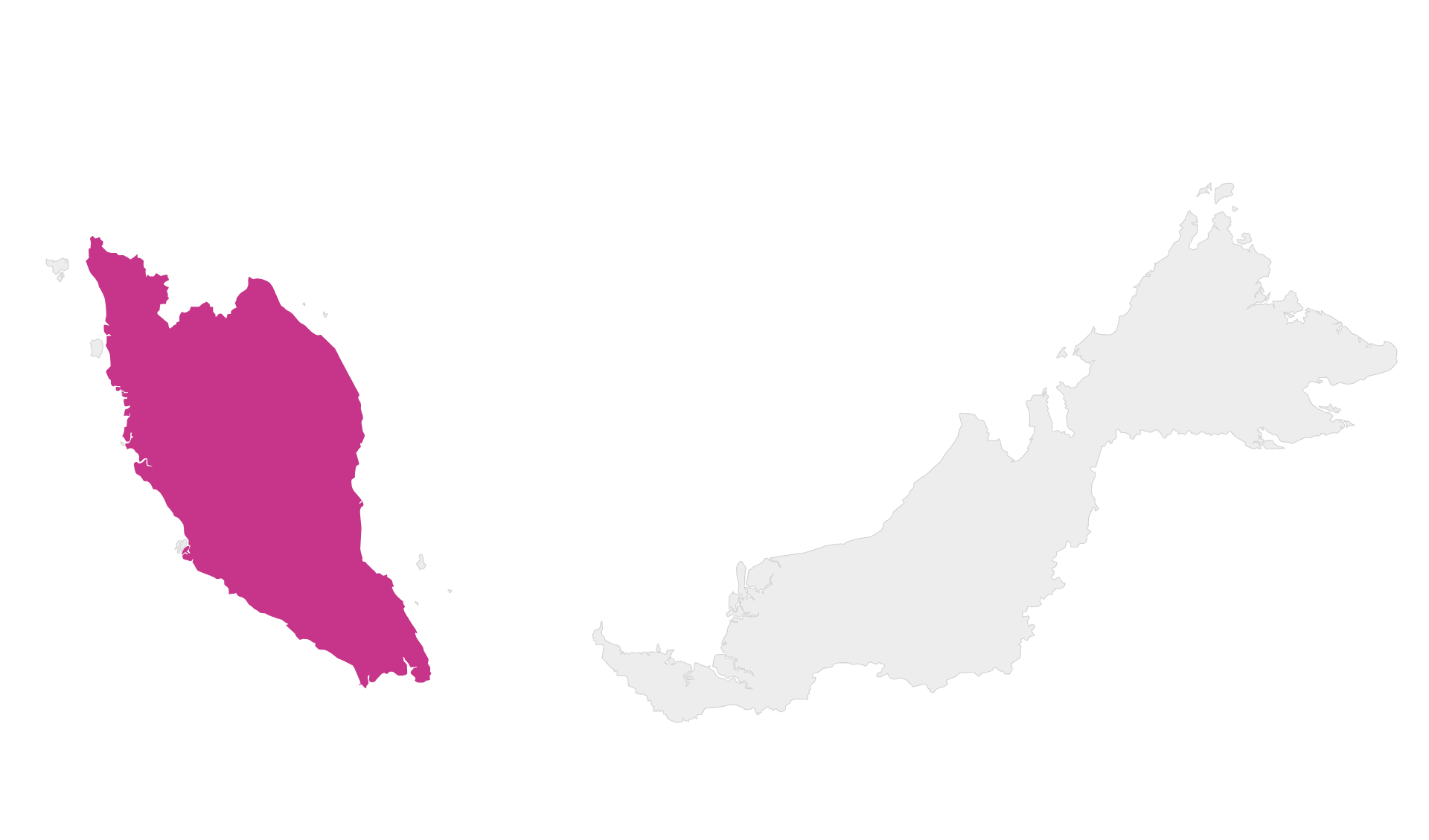 Karte Malaysia Region Malaysia