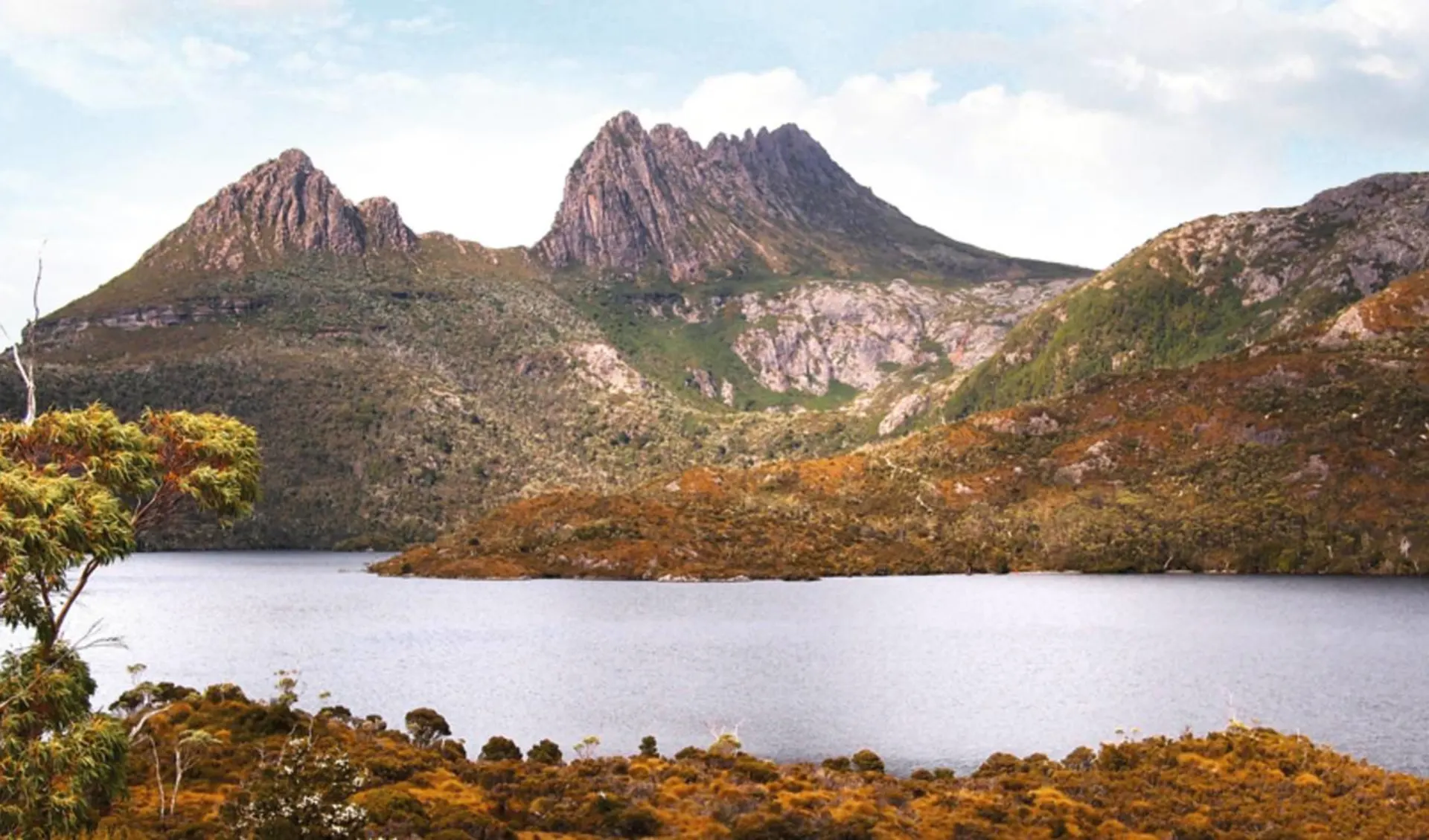 Tasmanian Wonderland ab Hobart: Australia - Tasmania - Cradle Mountain NP - Bergsee