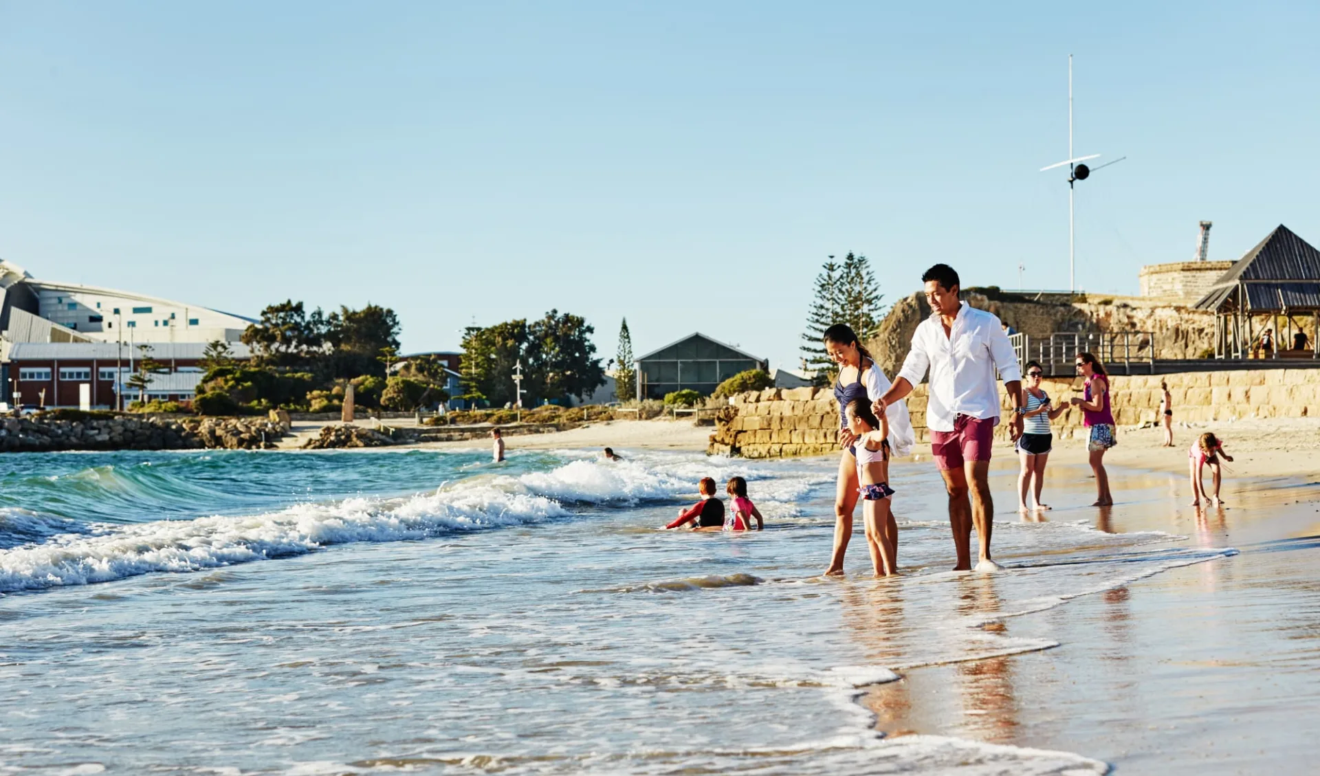 Great Western Explorer - Perth bis Broome: Australia - Western Australia - Perth - Fremantle Beach
