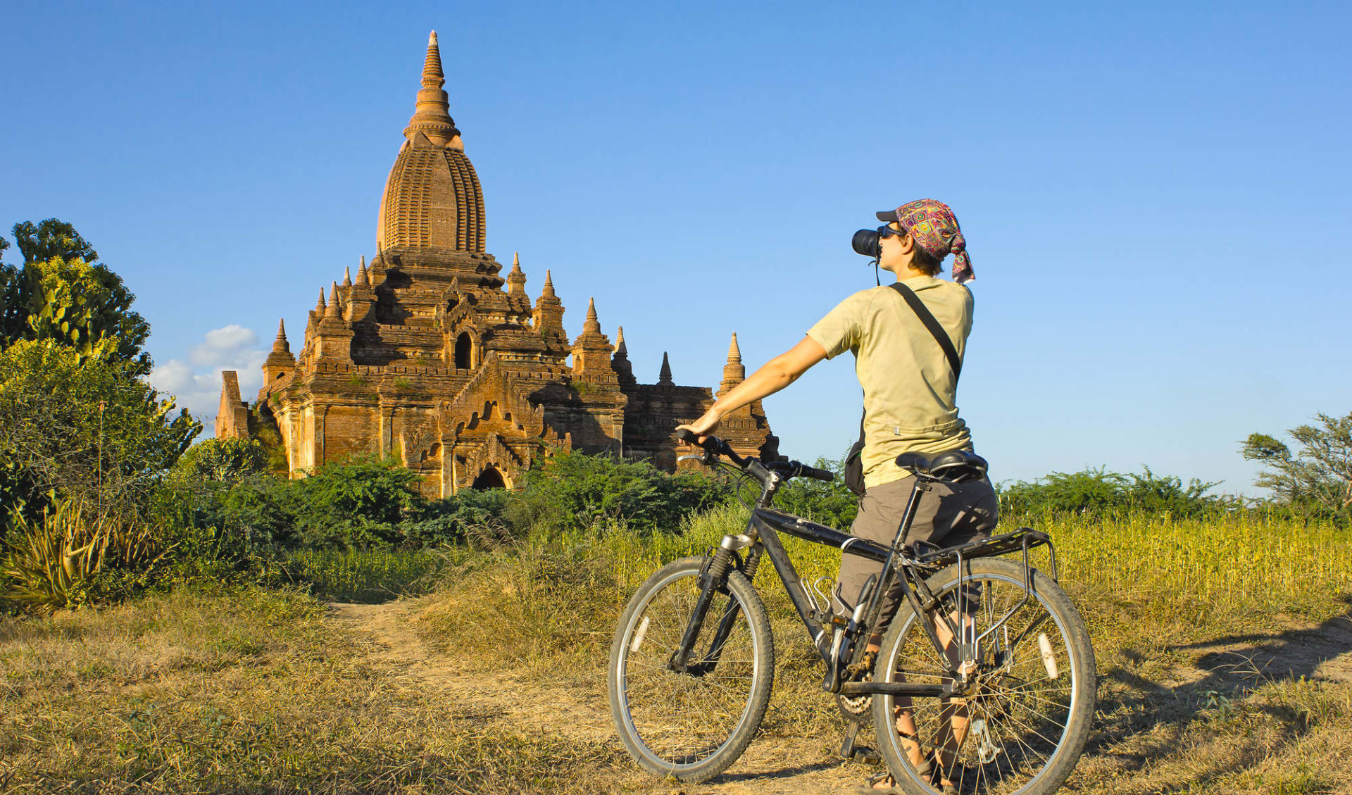 Myanmar aktiv erleben ab Yangon: Bagan: touring with bycycle