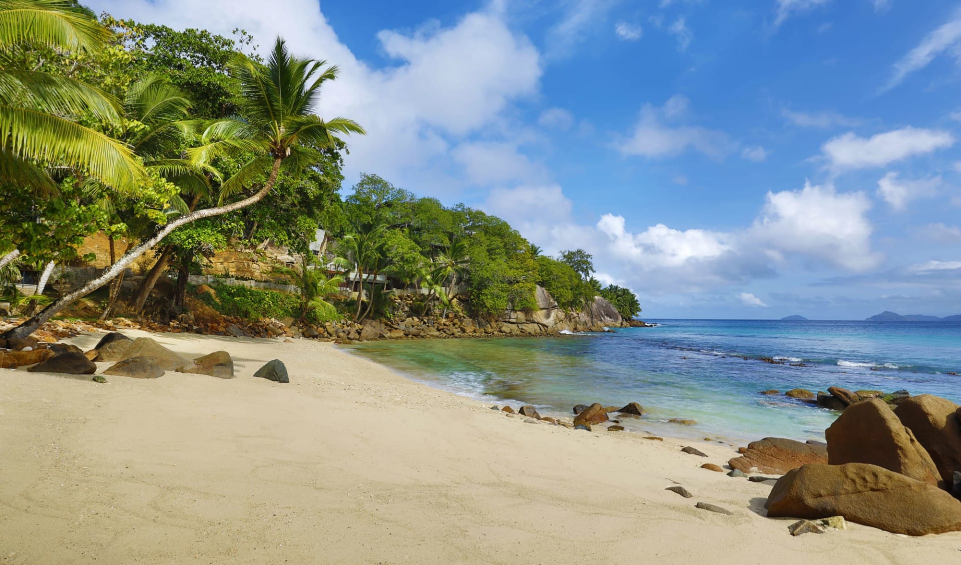 Mango House Seychelles in Mahé: beach: