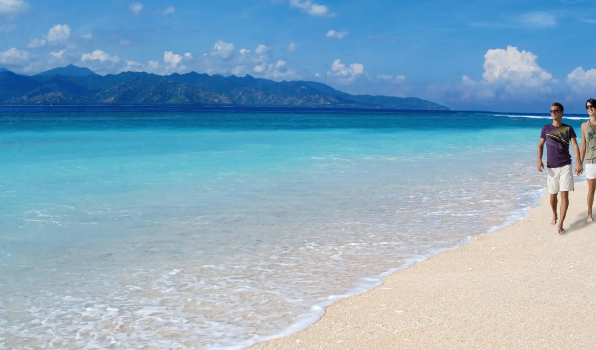 Vila Ombak in Gili: beach