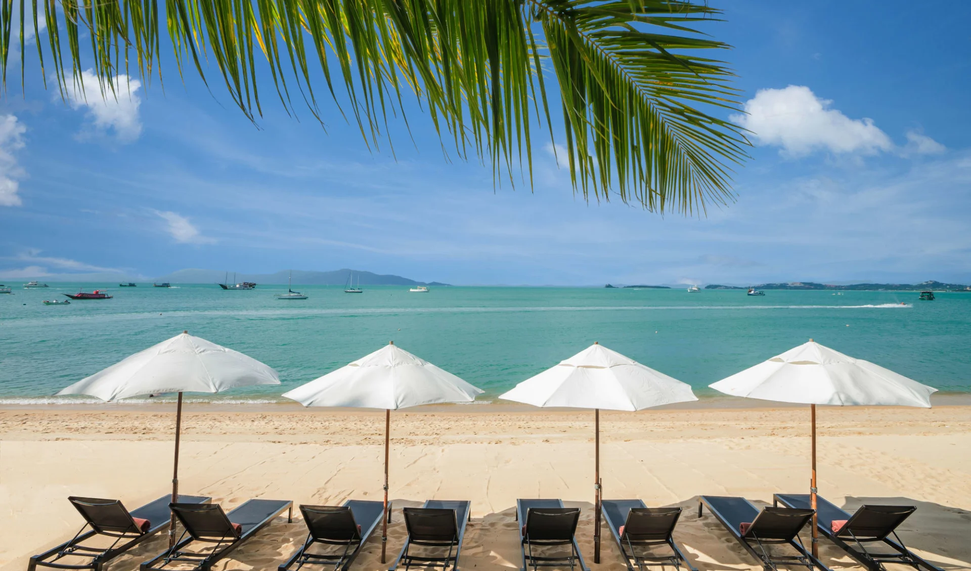 Peace Resort in Ko Samui: Beach 3