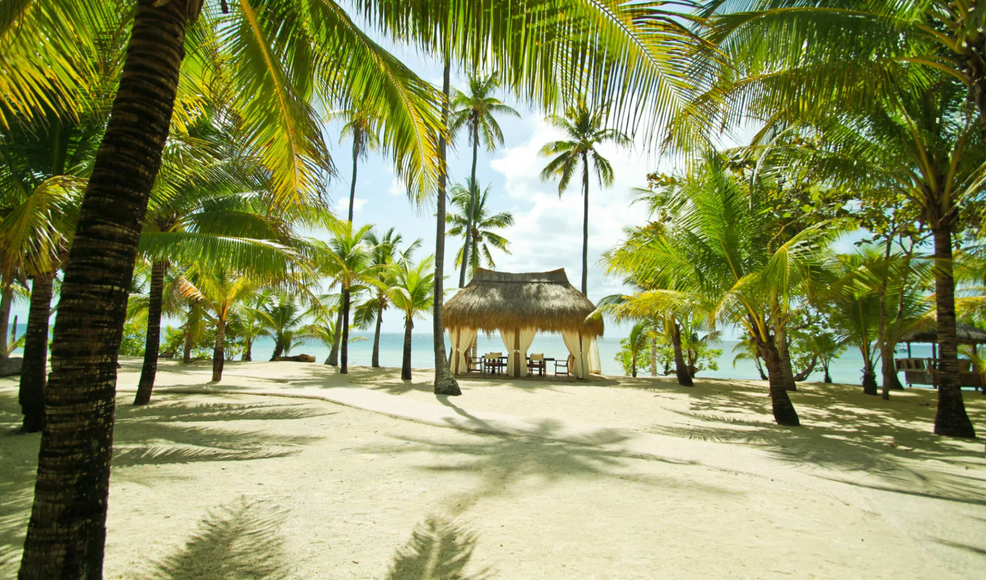 Coco Grove Beach Resort in Siquijor:  Beach Side Nipa Hut