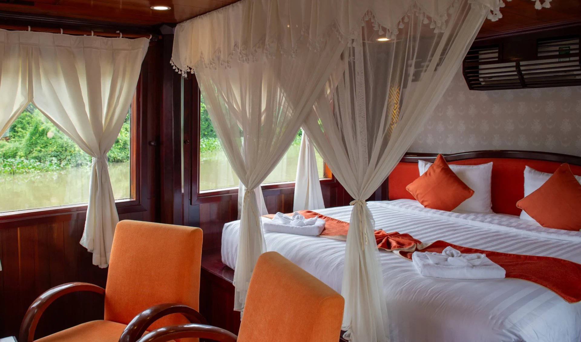 Mekong Delta Flusskreuzfahrten mit «Gecko Eyes» Privatboot ab Saigon: Bedroom 1