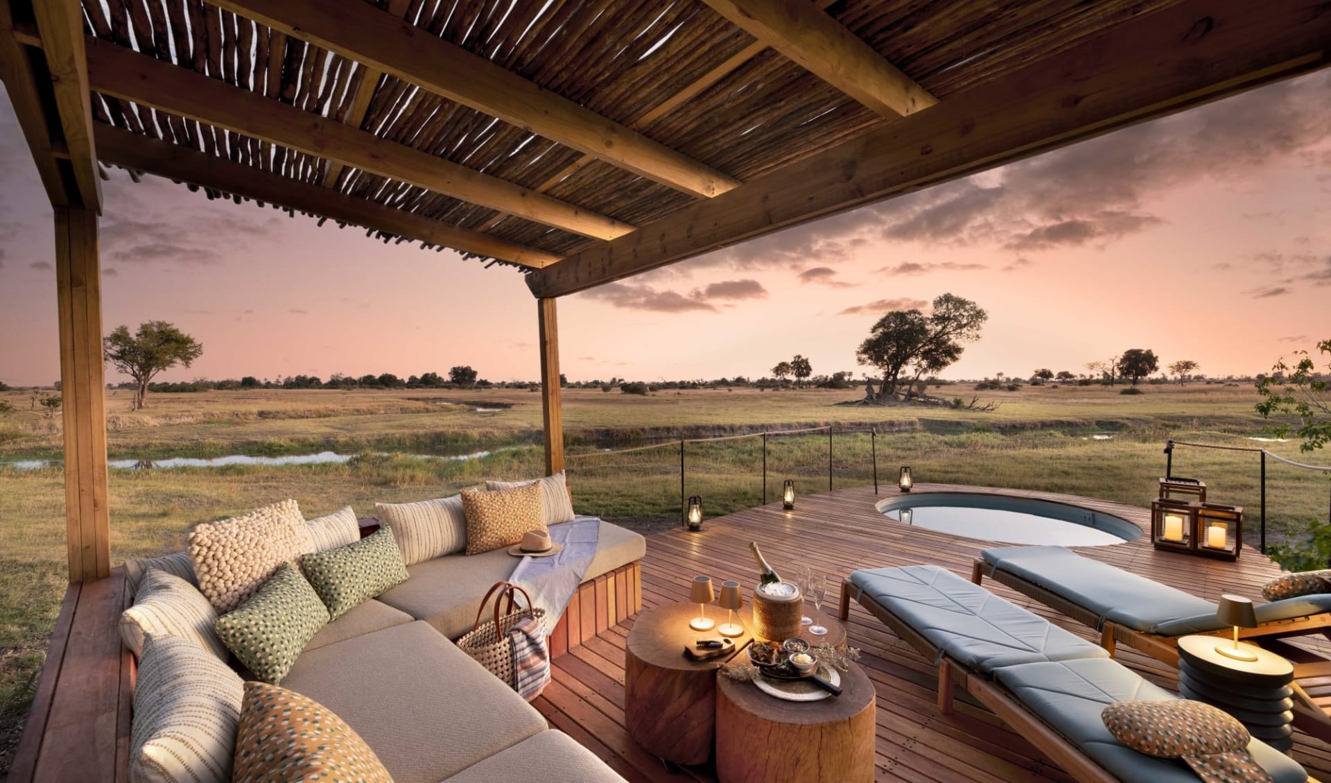 Tawana Camp in Moremi Game Reserve: BOTS_Tawana_DK_pool3