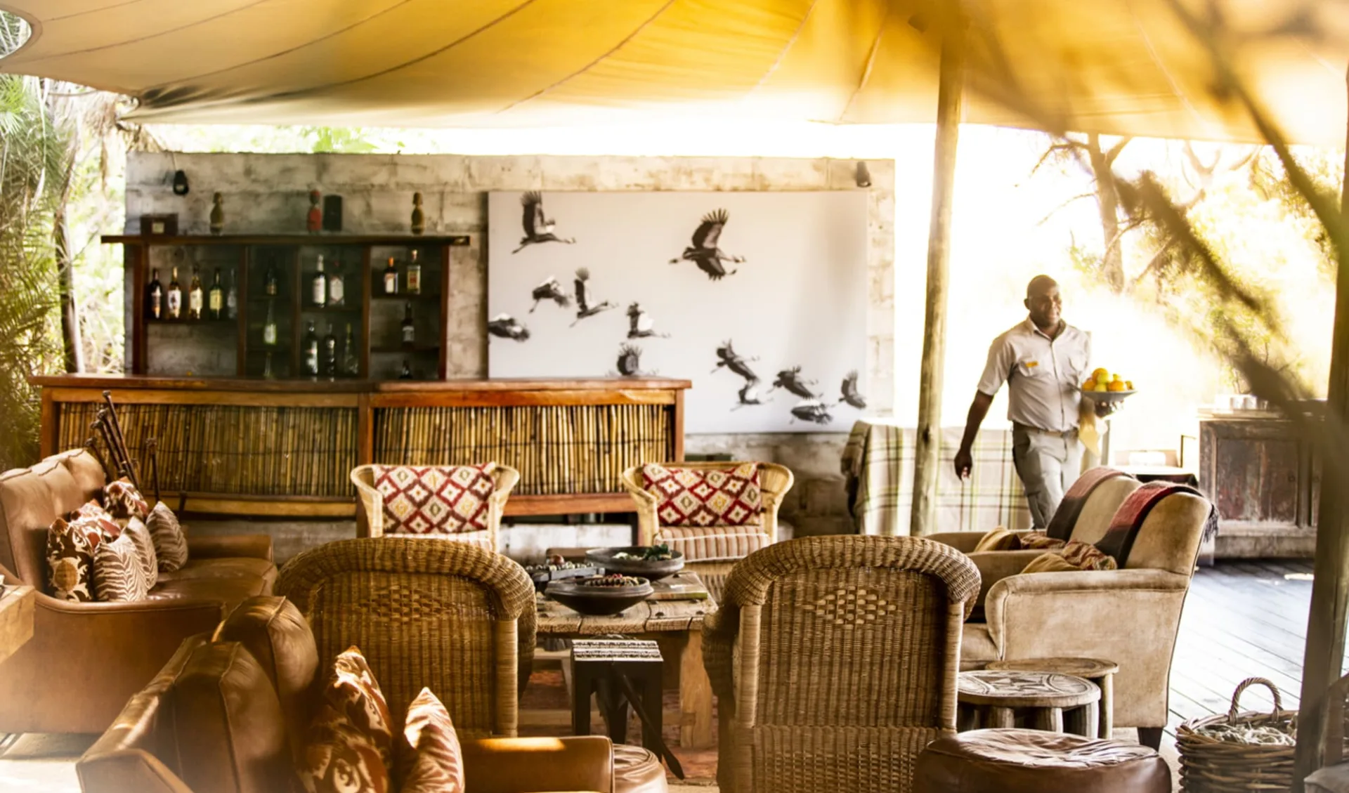 Busanga Bush Camp in Kafue Nationalpark: Busanga-Wilderness-Zambia-19-5464