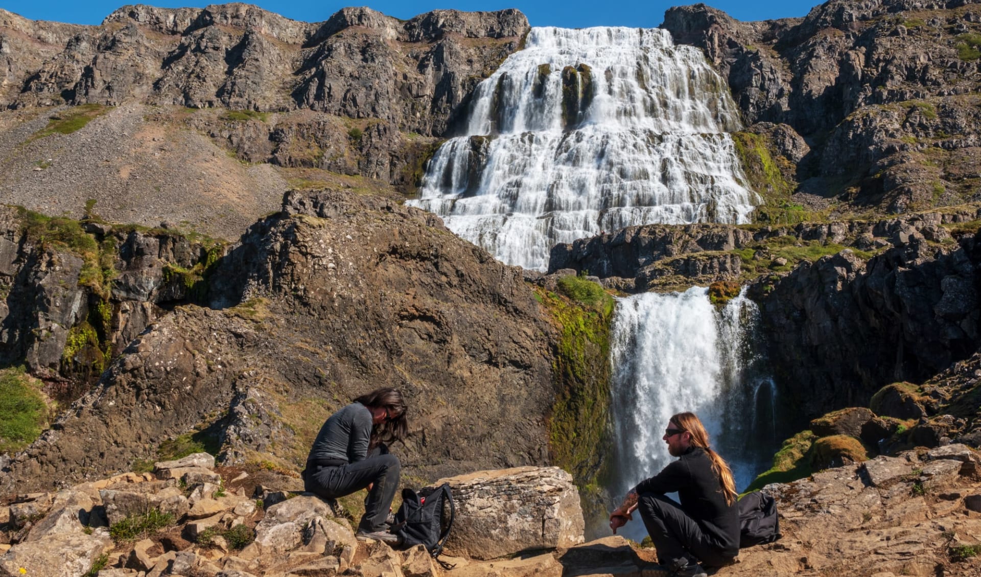 Expedition Feuer und Eis - Rund um Island mit der MS Seaventure ab Reykjavik: CAMILLE-SEAMAN-11JUN2019-DYNJANDIWATERFALL-CSEAMAN-7629-8071055-Photo_Camille_Seaman