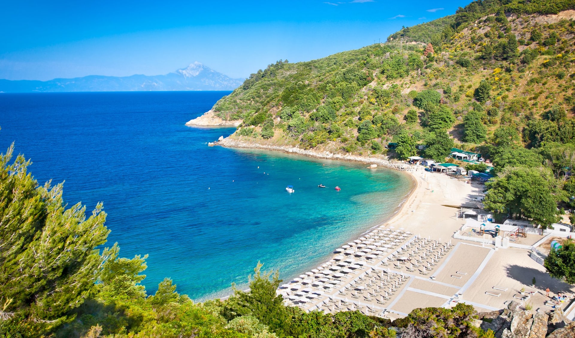 Badeferien im TUI BLUE Lagoon Palace ab Chalkidiki: Chalkidiki_Bade_Strand_Bucht_