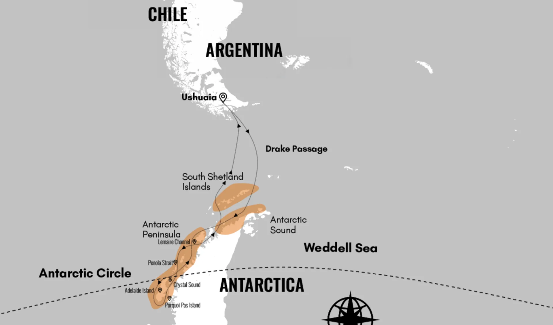 Der heldenhafte Süden ab Buenos Aires: Der heldenhafte Süden