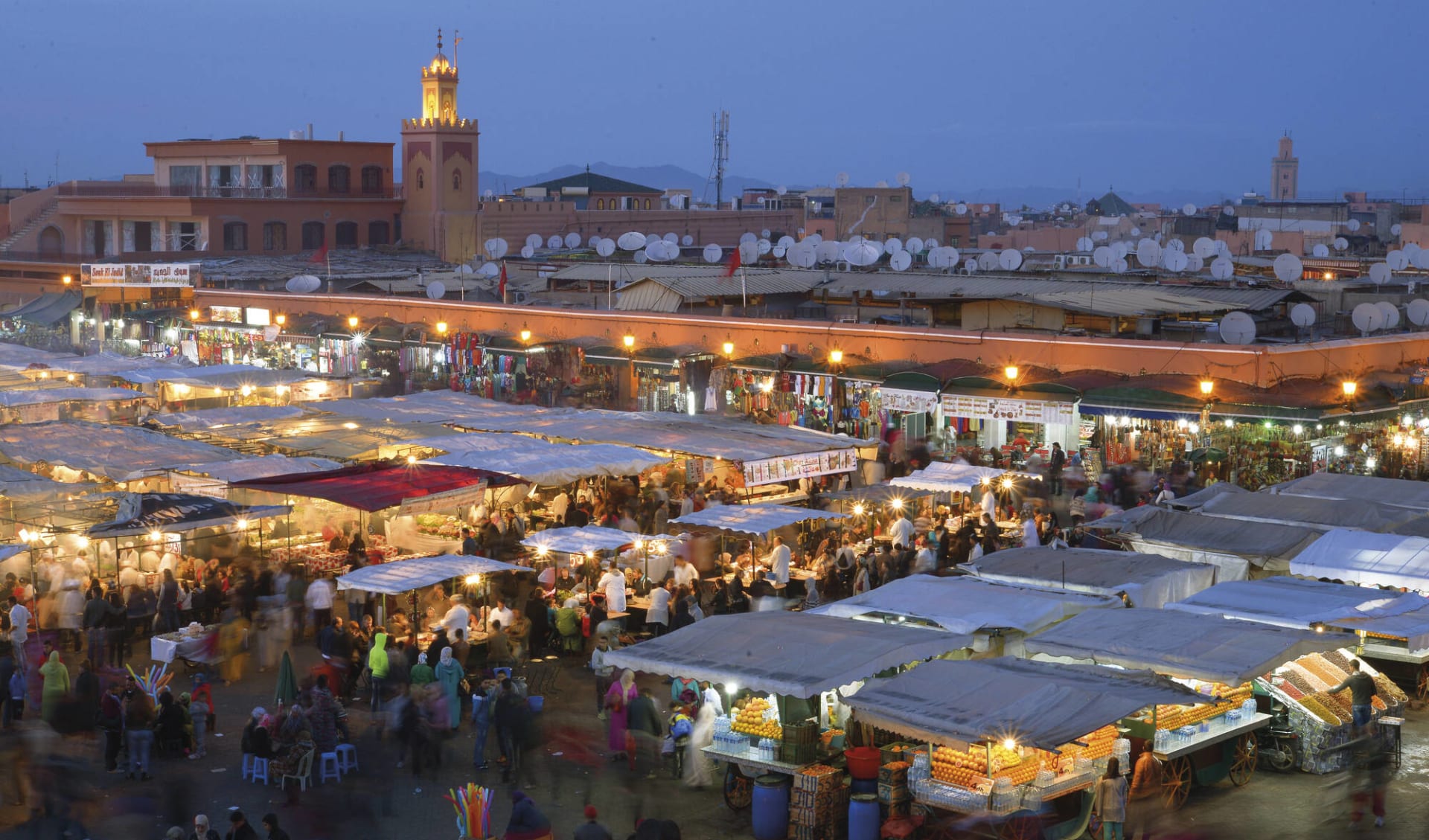 31.01. - 07.02.2026 Trainingswoche Marrakech mit PGA Pro Bruno Künzli (Warteliste) ab Marrakesch: Djemaa el Fna Platz