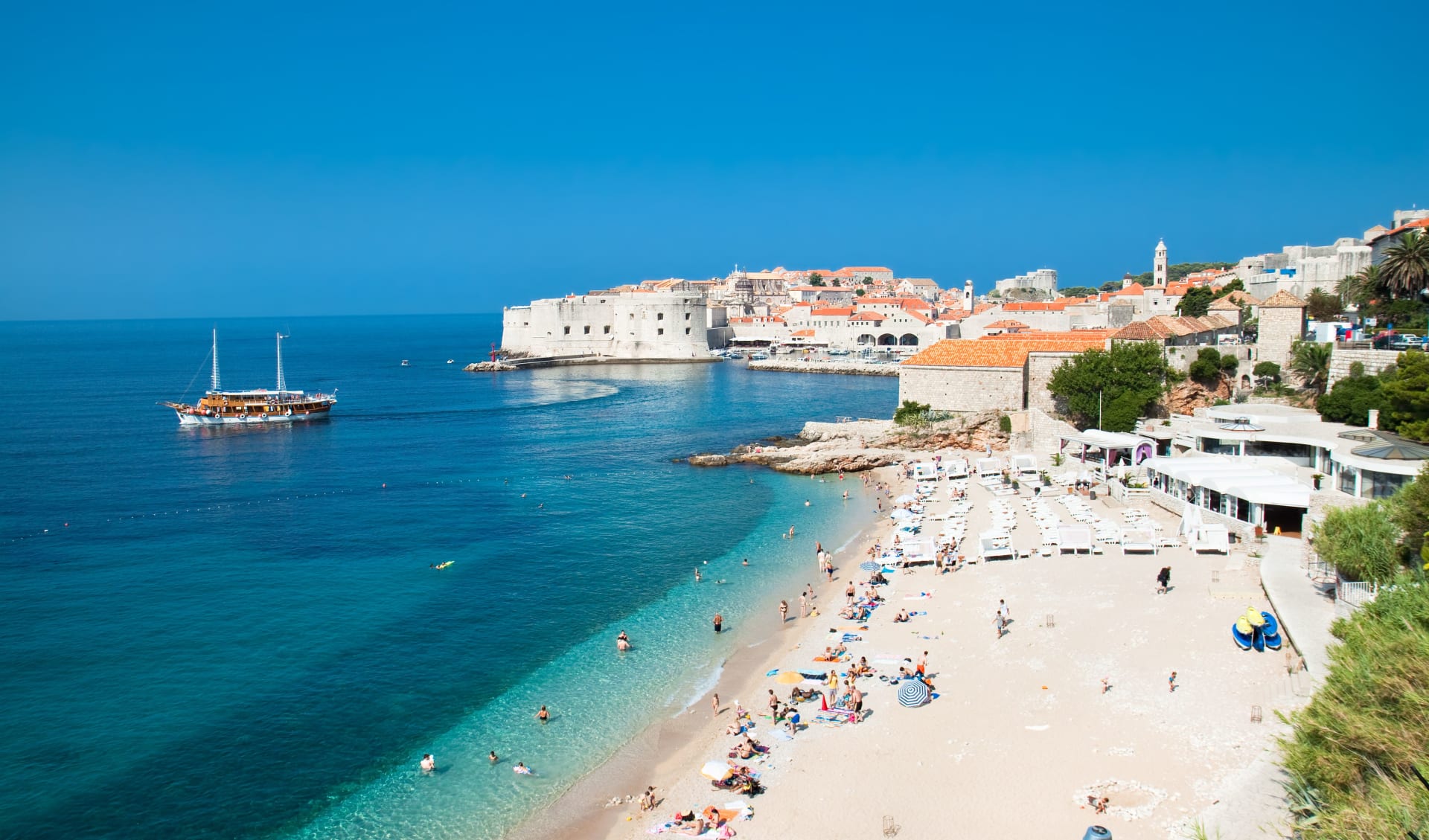 Badeferien im Sun Gardens Dubrovnik Resort: Dubrovnik_Strand_Banje_