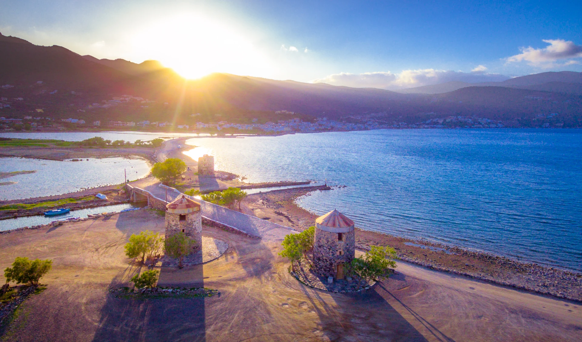 Badeferien im Elounda Beach Hotel & Villas ab Chersonissos: Elounda alte Mühlen Kreta Griechenland