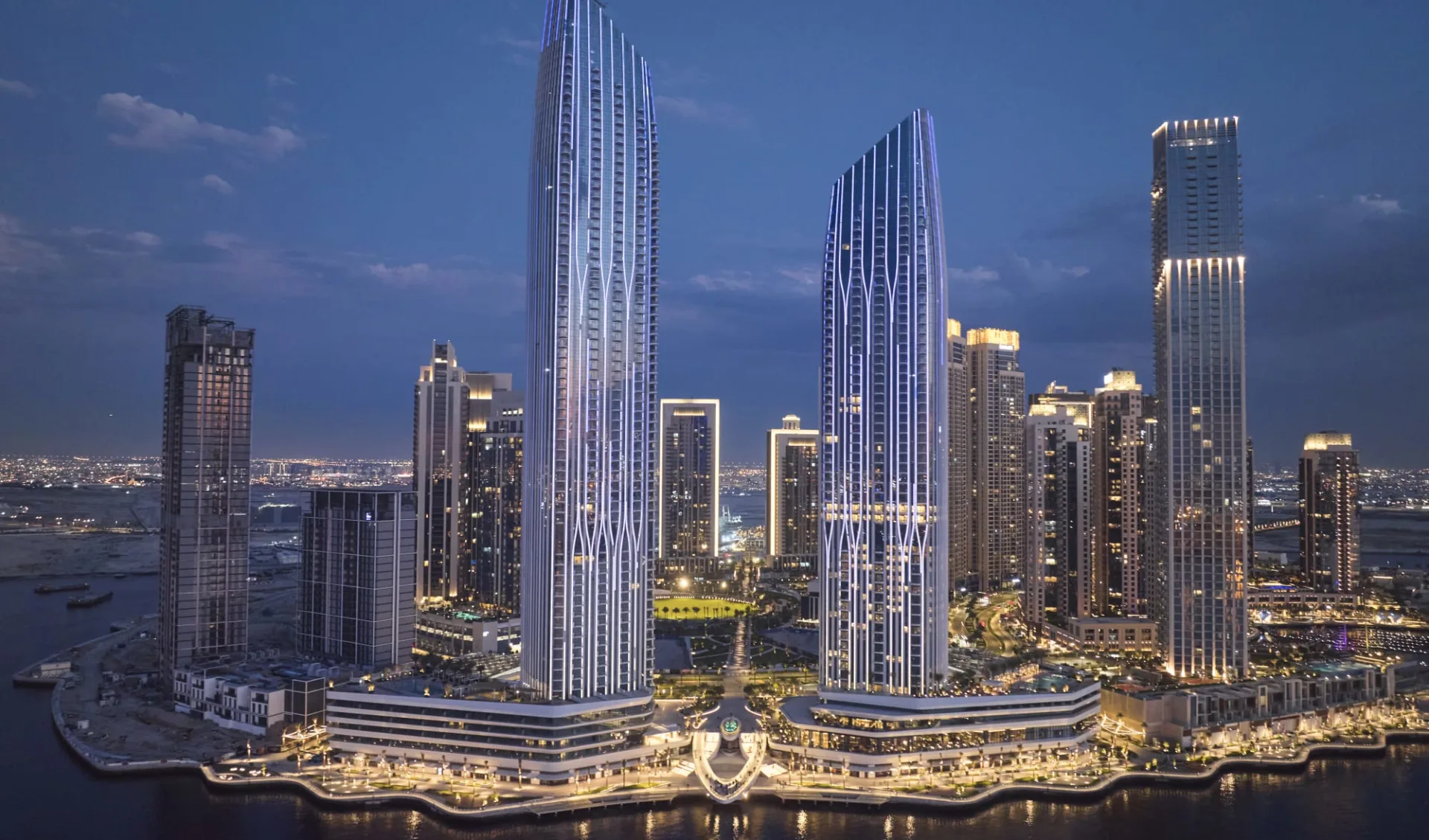 Address Grand Creek Harbour in Dubai: 