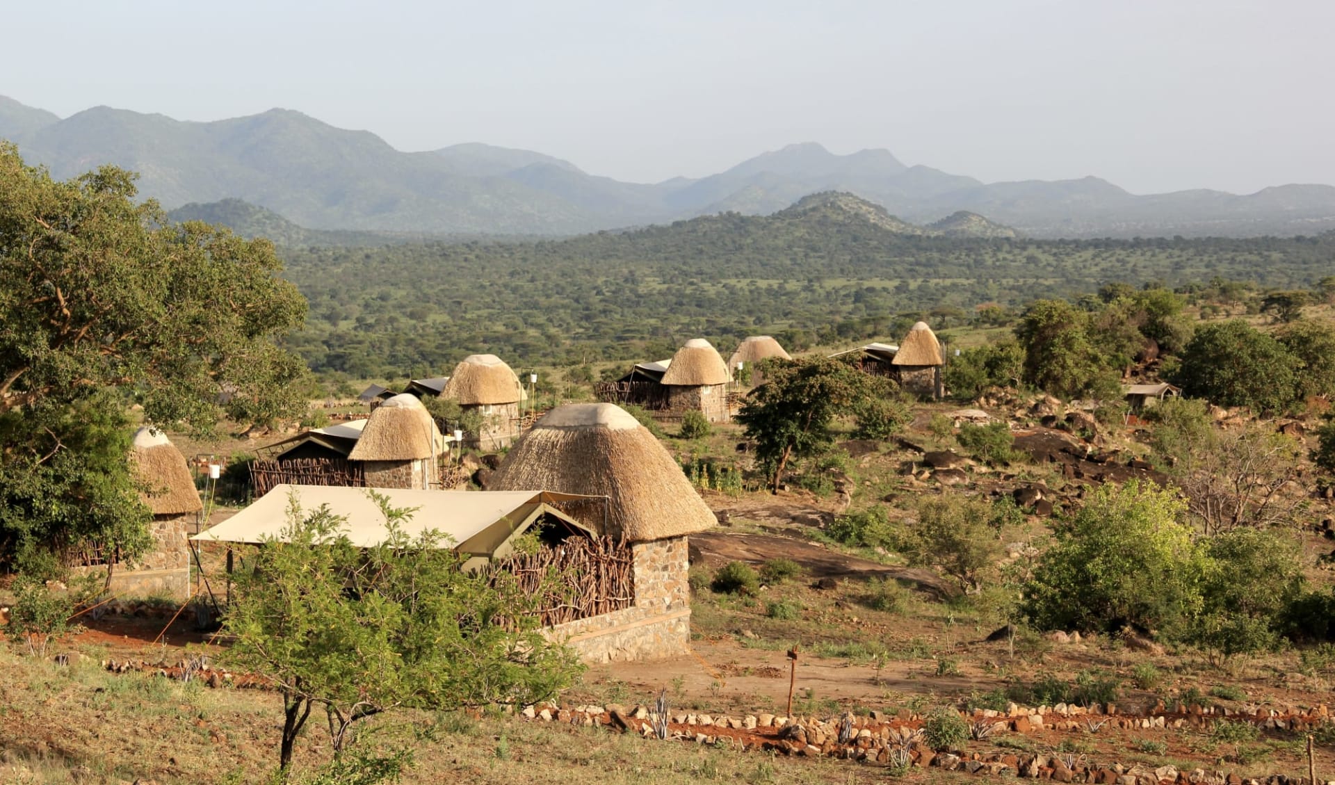 Kidepo Savannah Lodge: exterior: