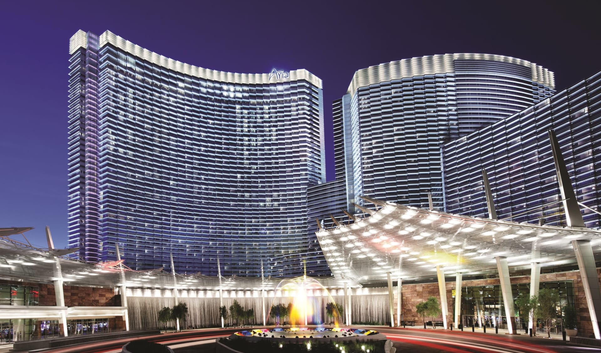 Aria Resort & Spa in Las Vegas:  Aria Resort - Exterior