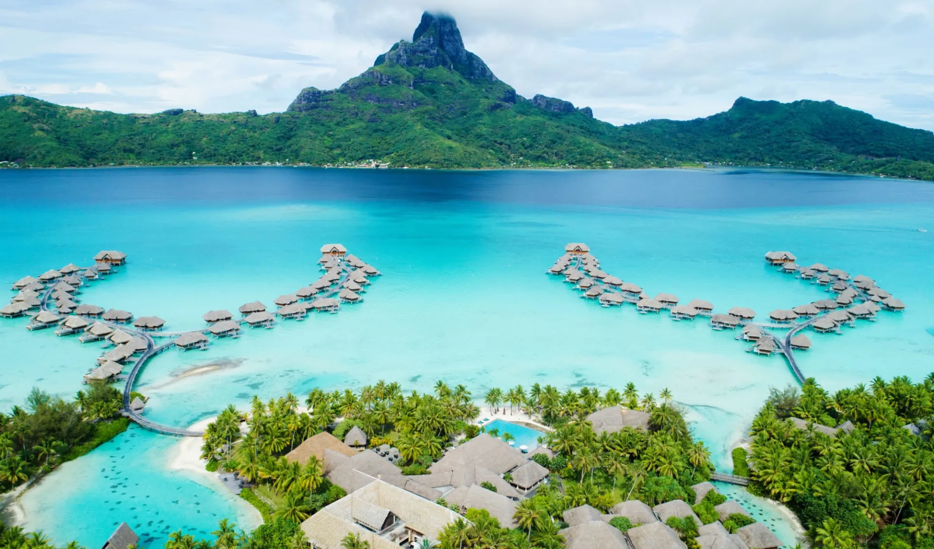 InterContinental Bora Bora Resort & Thalasso Spa: BOB Intercontinental Thalasso Aerial View (3)