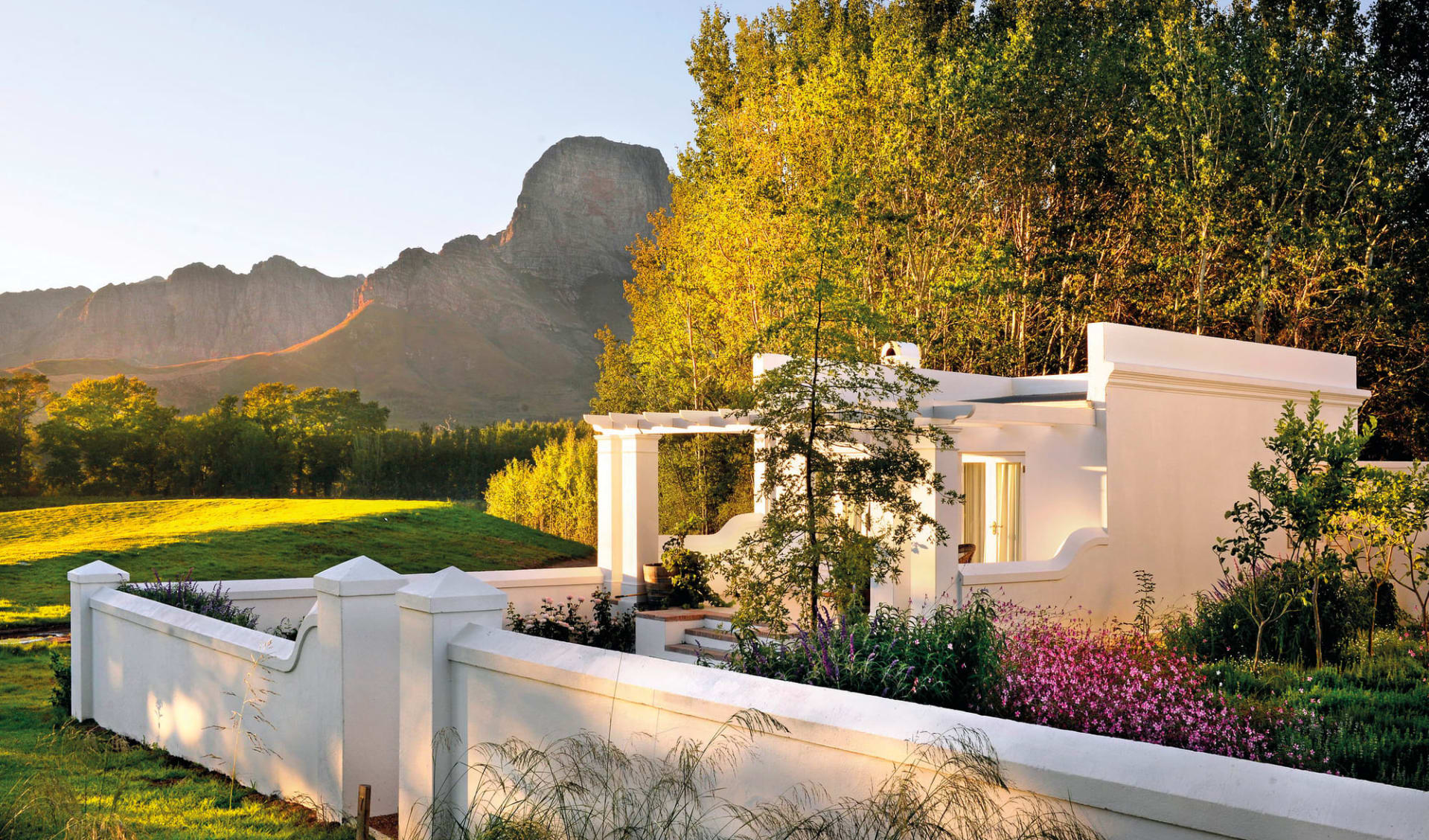 Boschendal Wine Estate in Stellenbosch: exterior Boschendal Cottages - Werf Cottages