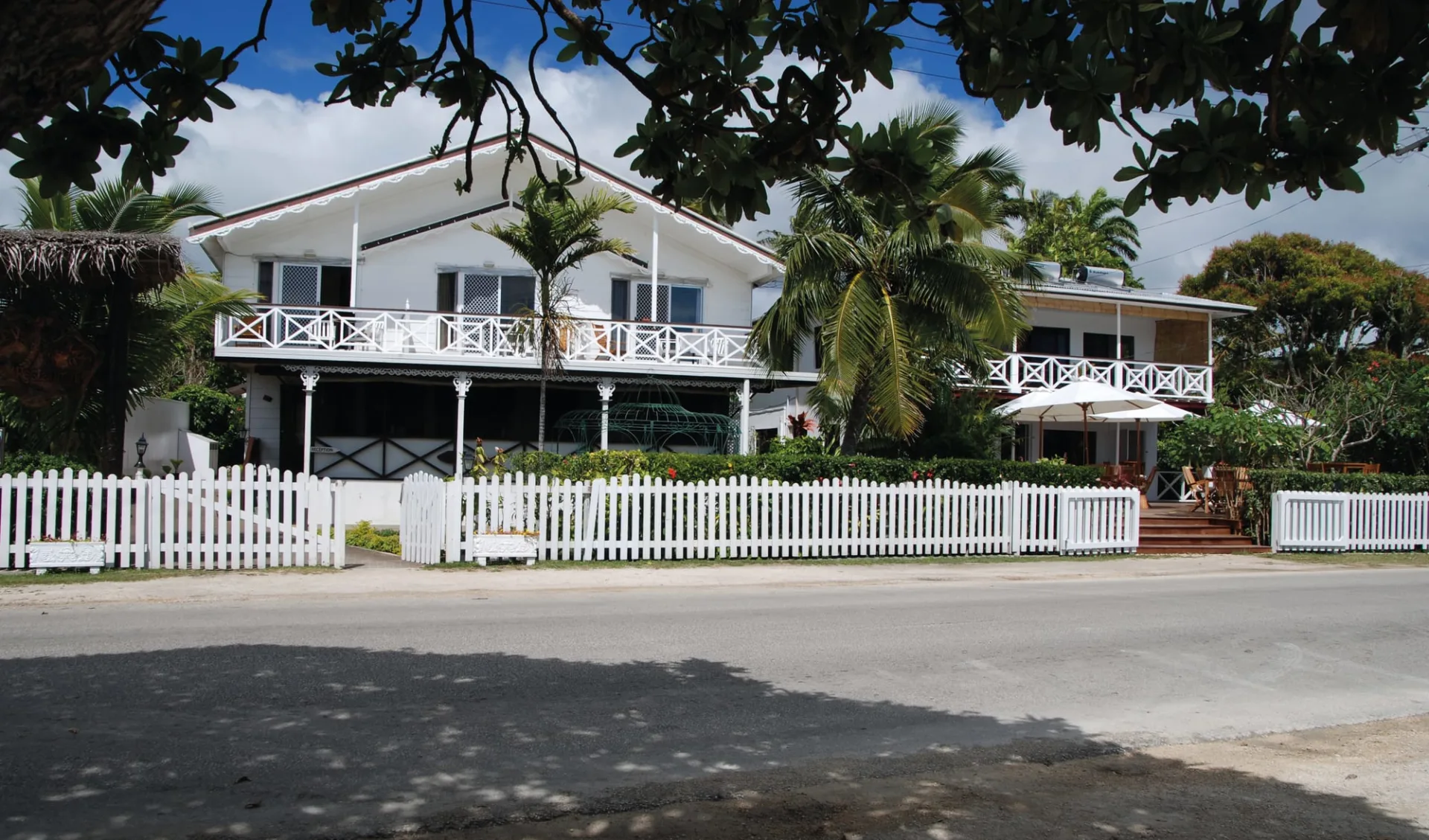 Seaview Lodge in Nuku'alofa:  eaview Lodge - Blick auf Hauptgebäude