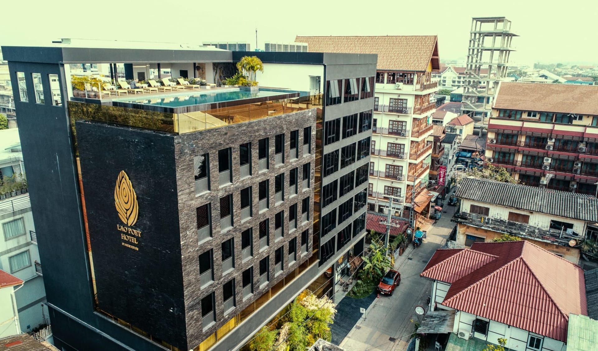 Lao Poet in Vientiane: Exterial View