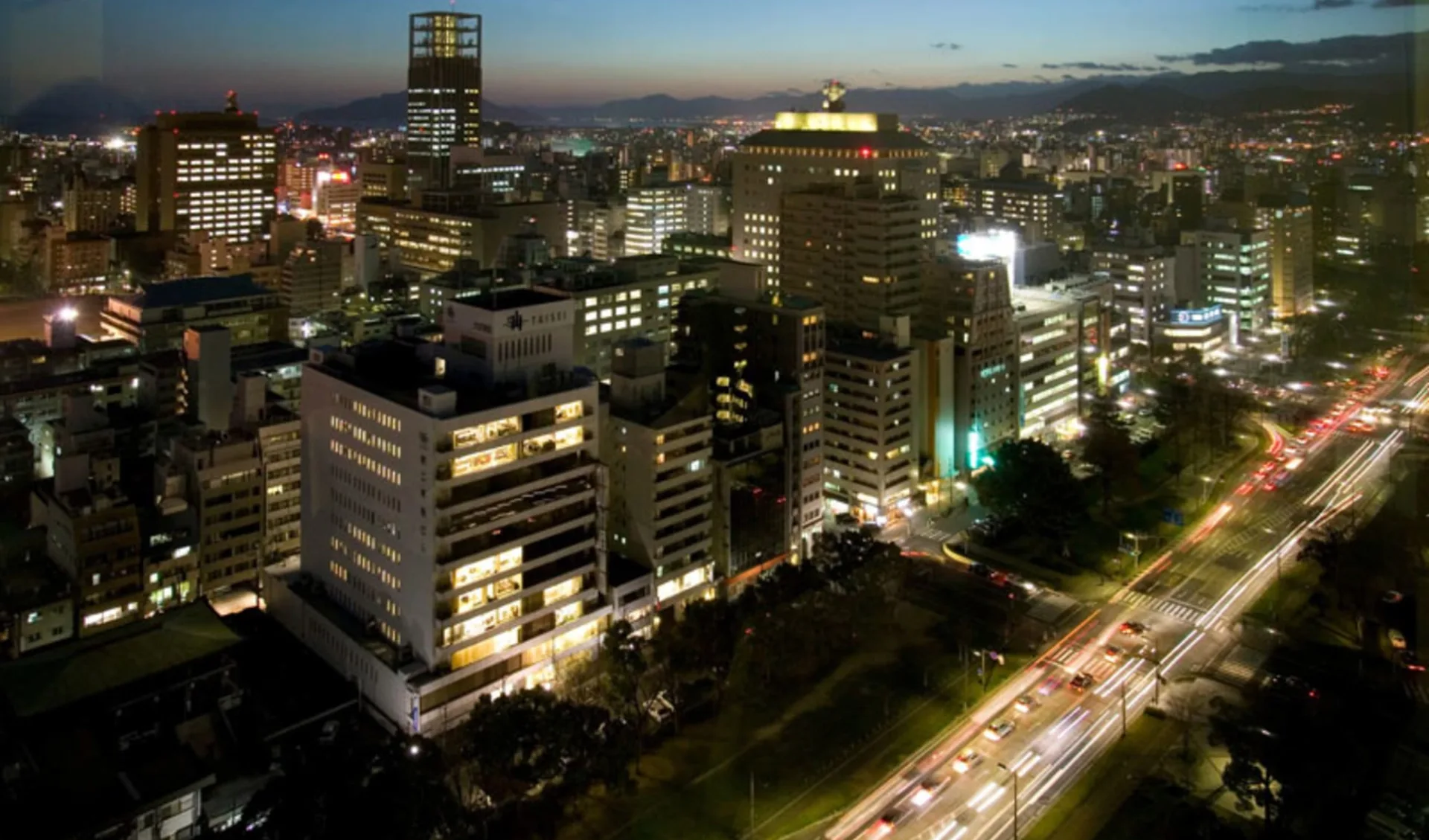 Mitsui Garden in Hiroshima:  Exterior