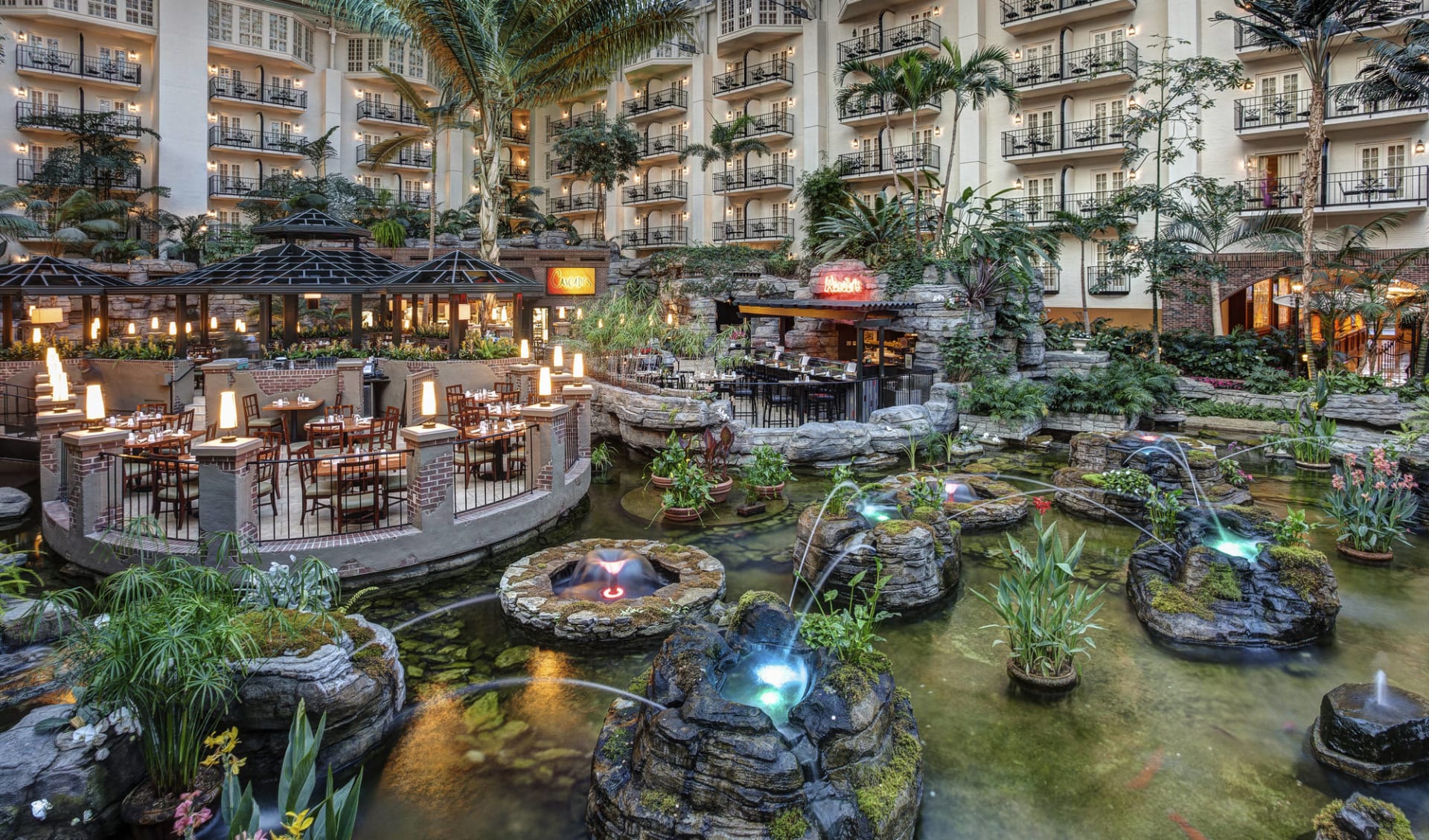 Gaylord Opryland Resort in Nashville:  Gaylord Opryland - Cascades Atrium