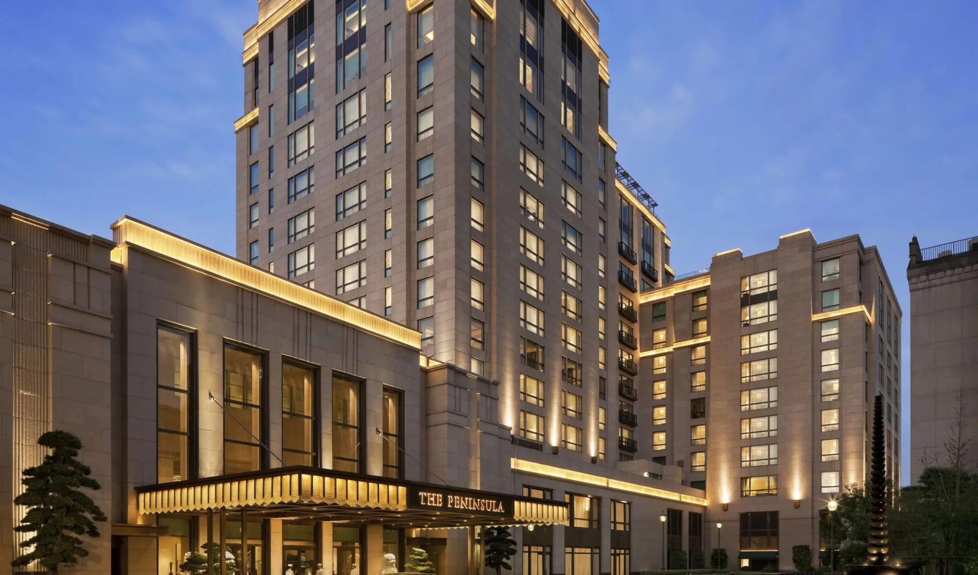 The Peninsula Shanghai:  Exterior