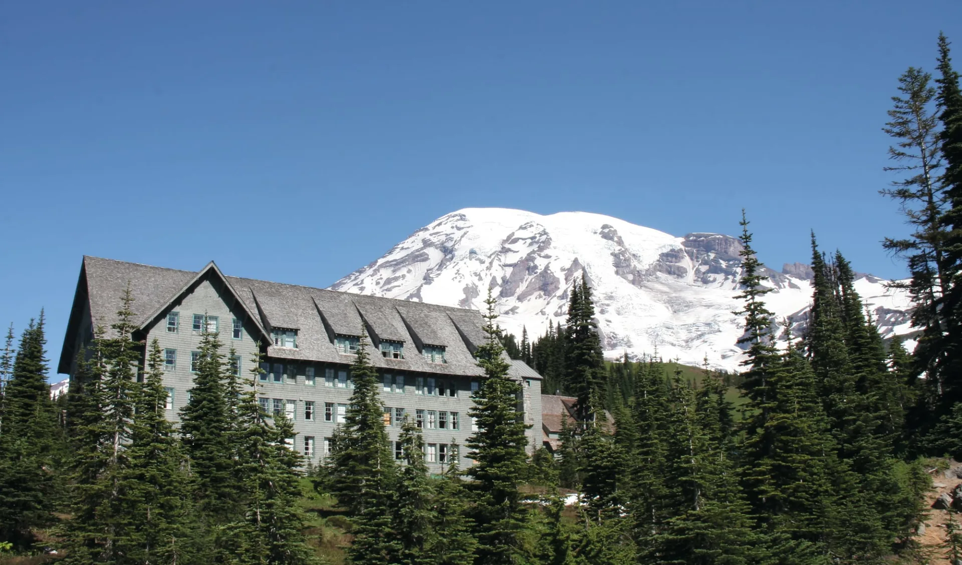 Paradise Inn Mt. Rainier in Mount Rainier Nationalpark: Exterior_Paradise Inn Mt. Rainier_Aussenansicht