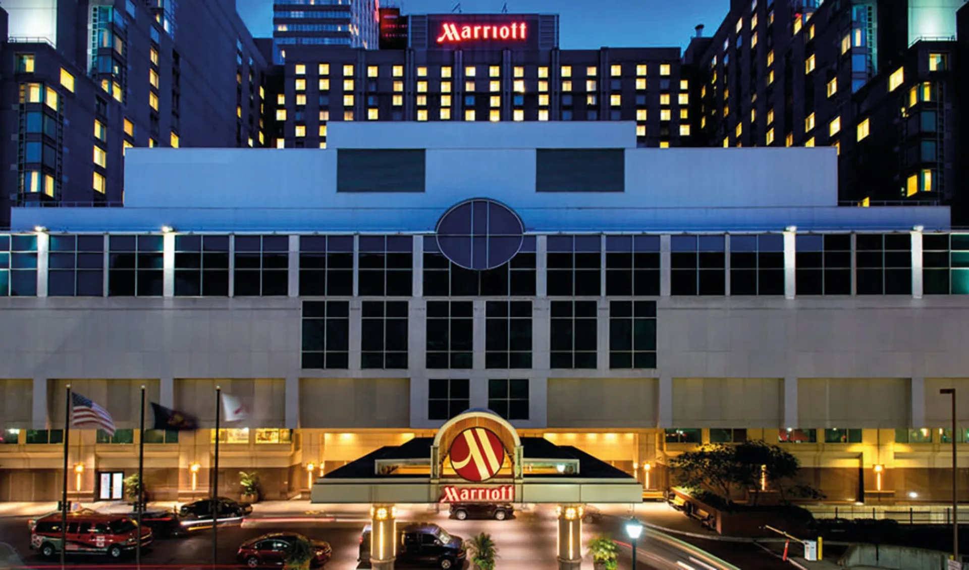 Philadelphia Marriott Downtown:  Philadelphia Marriott Downtown - Aussenansicht