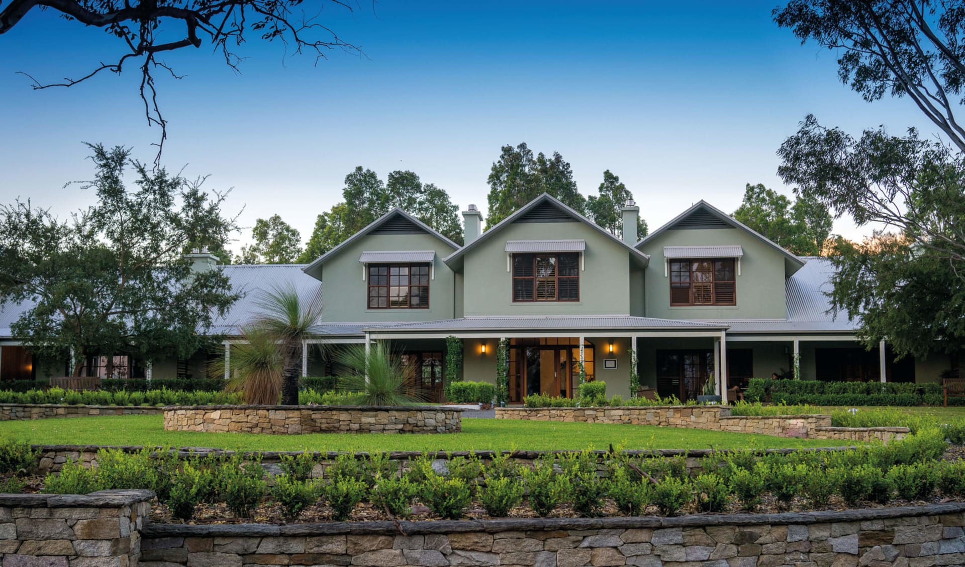 Spicers Vineyards Estate in Pokolbin - Hunter Valley:  Spicers Vineyard Estate - Aussenansicht