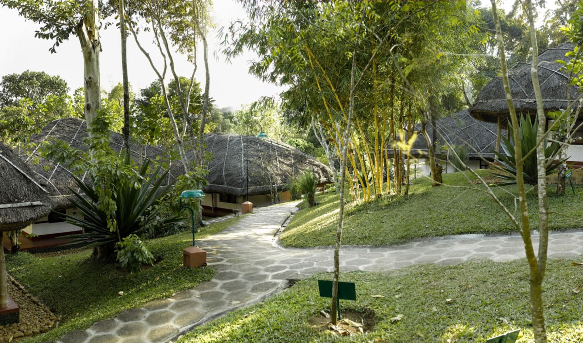 Spice Village in Thekkady: Walkways