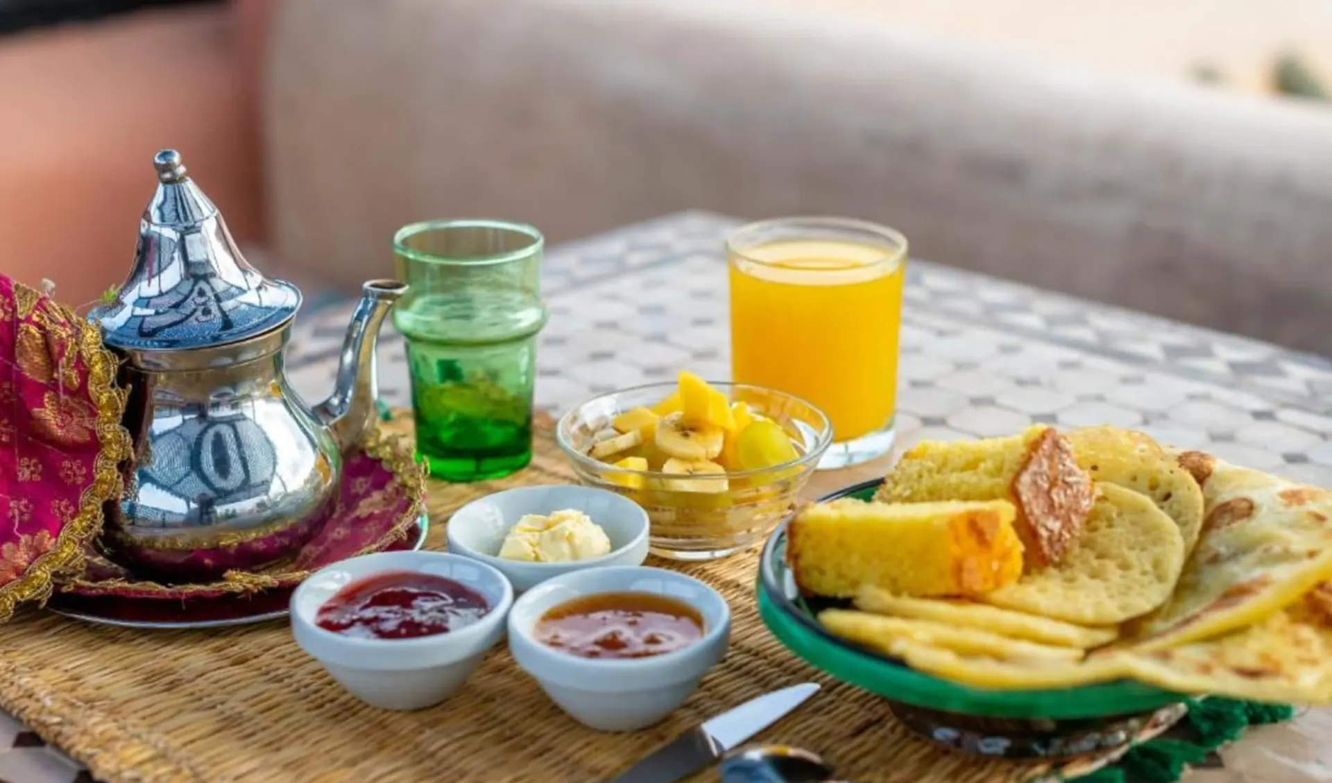 Riad La Croix Berbere in Marrakesch: f&b: 