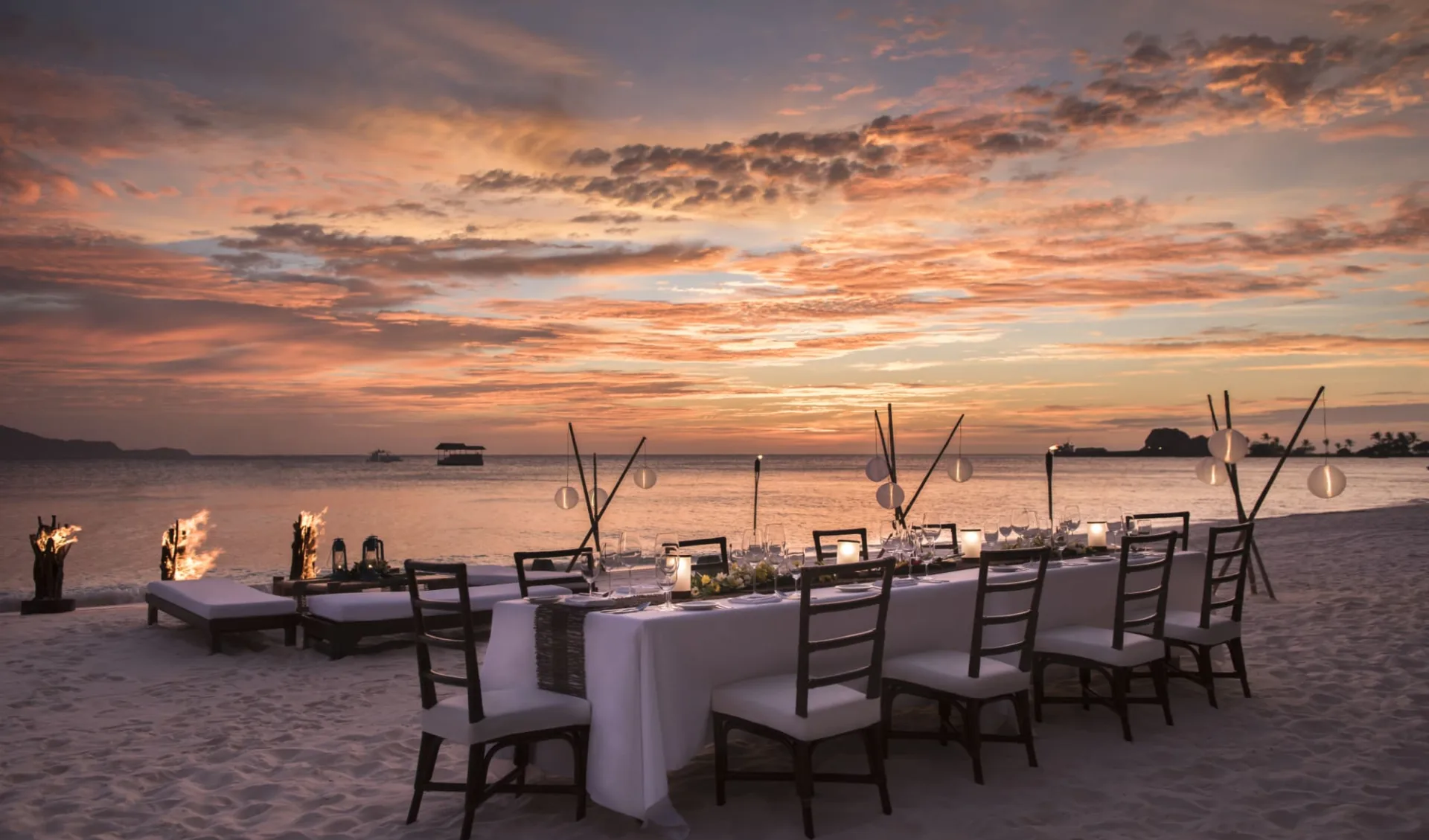 Amanpulo in Palawan:  Beach BBQ