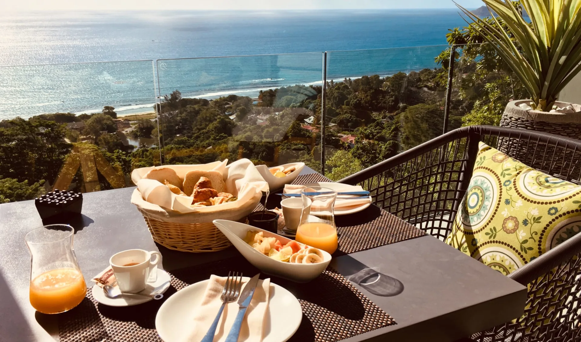Aqua Boutique Hotel in Mahé:  Breakfast 5