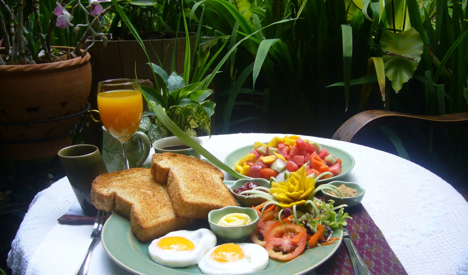 Shewe Wana Suite Resort in Chiang Mai:  breakfast