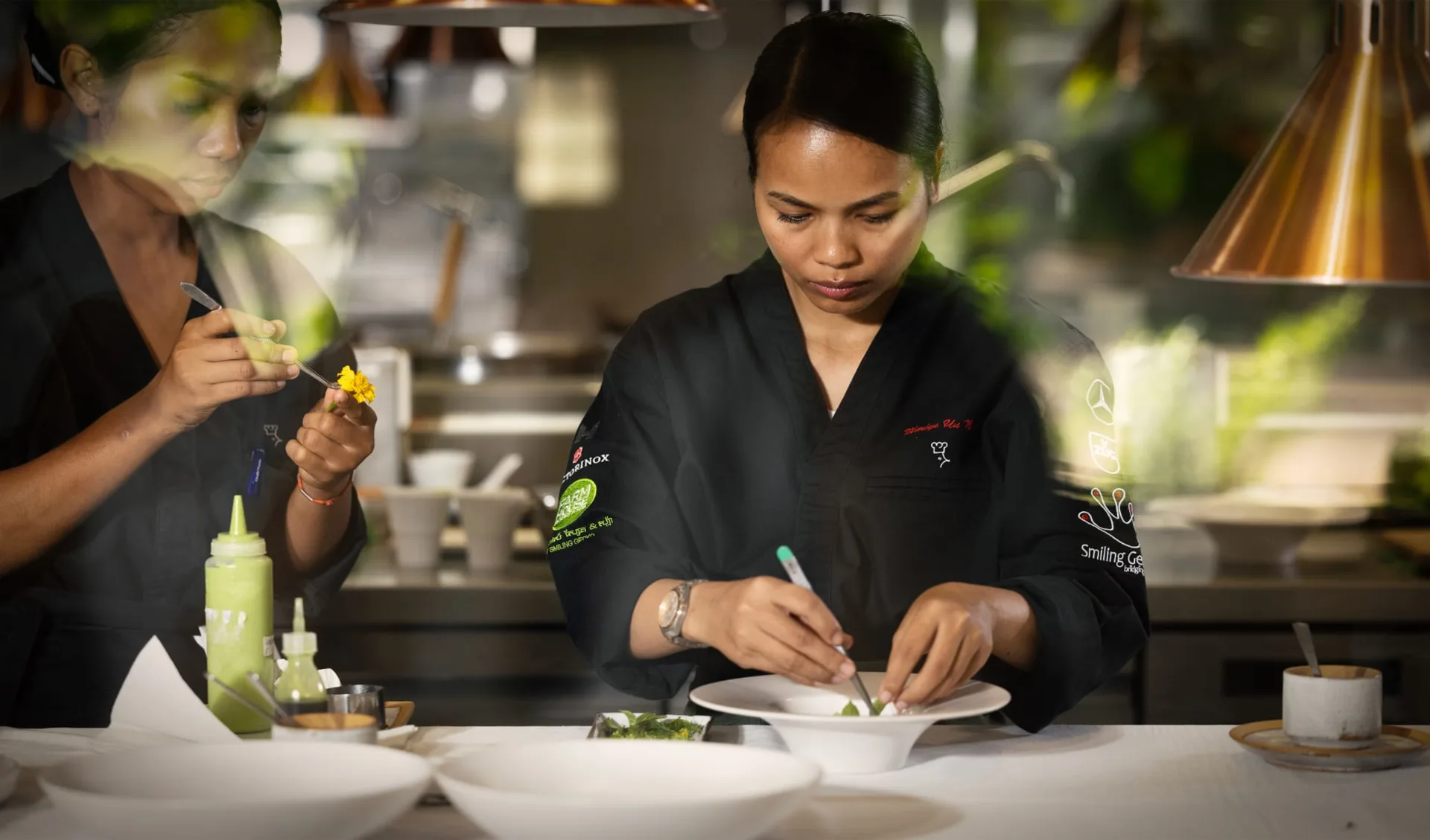 Farmhouse Resort & Spa - Smiling Gecko Sozialprojekt ab Phnom Penh: f&b: Chefs Table Mariya Un