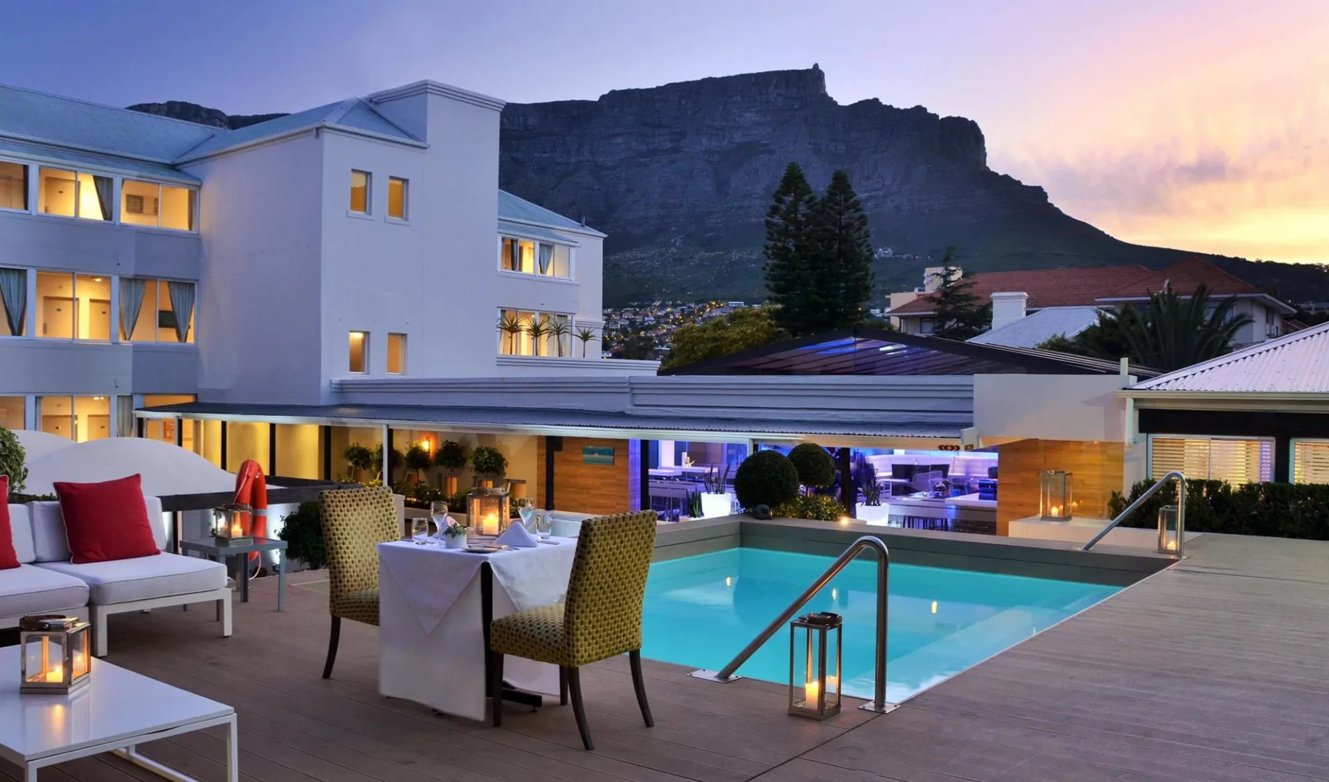 Cape Milner in Tamboerskloof: facilities Cape Milner Hote - Swimmingpool