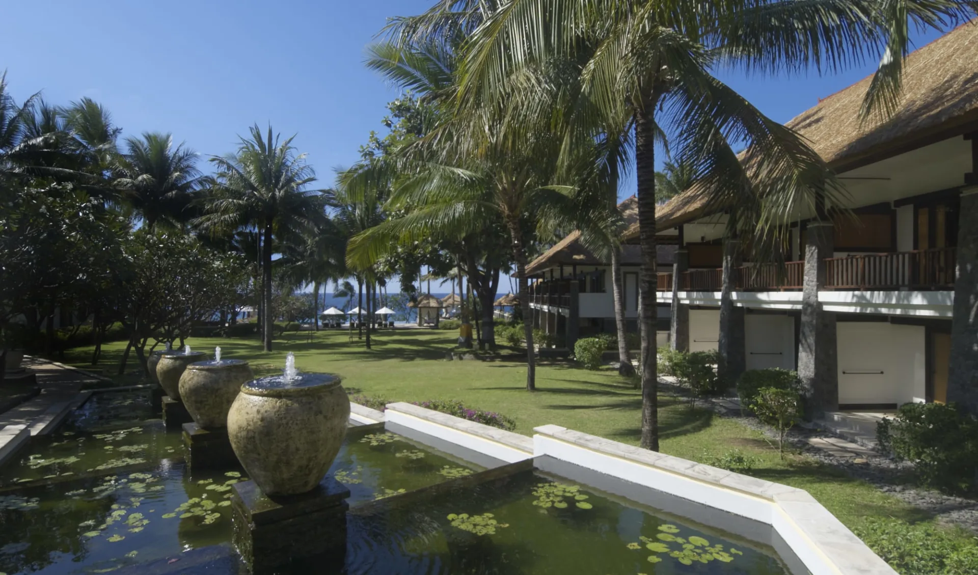 Spa Village Resort in Ostbali: Garden