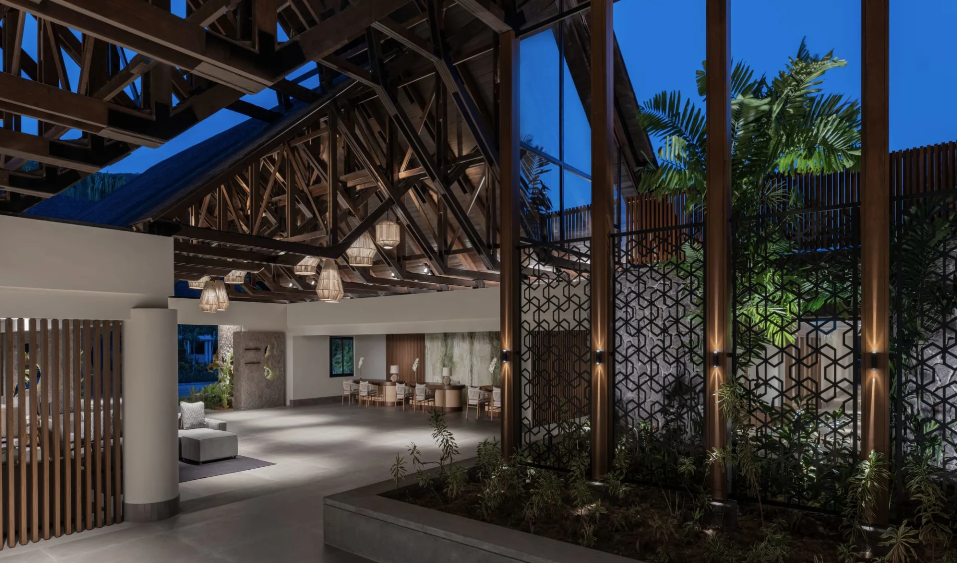 Avani+ Barbarons Seychelles in Mahé:  Lobby_View_Reception_Atrium