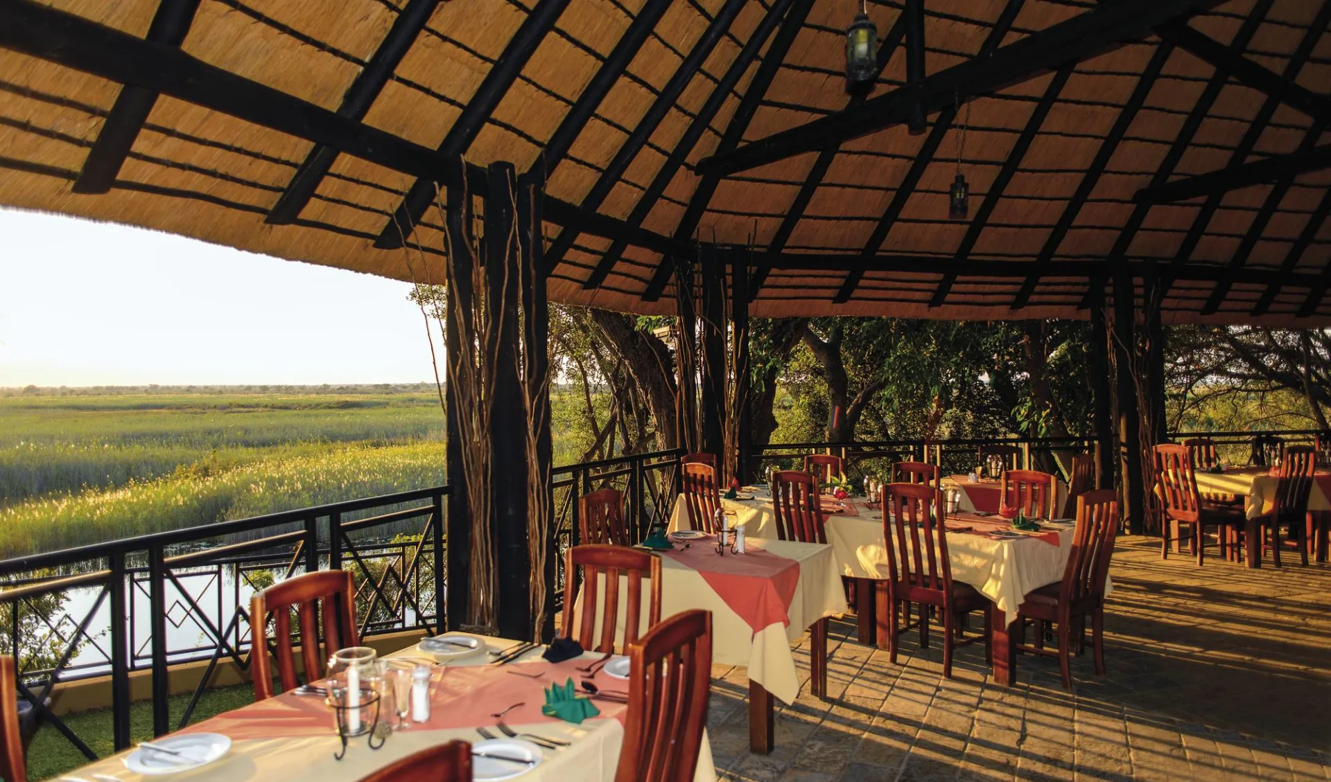 Namushasha River Lodge in Kongola:  NAMUSHASHA